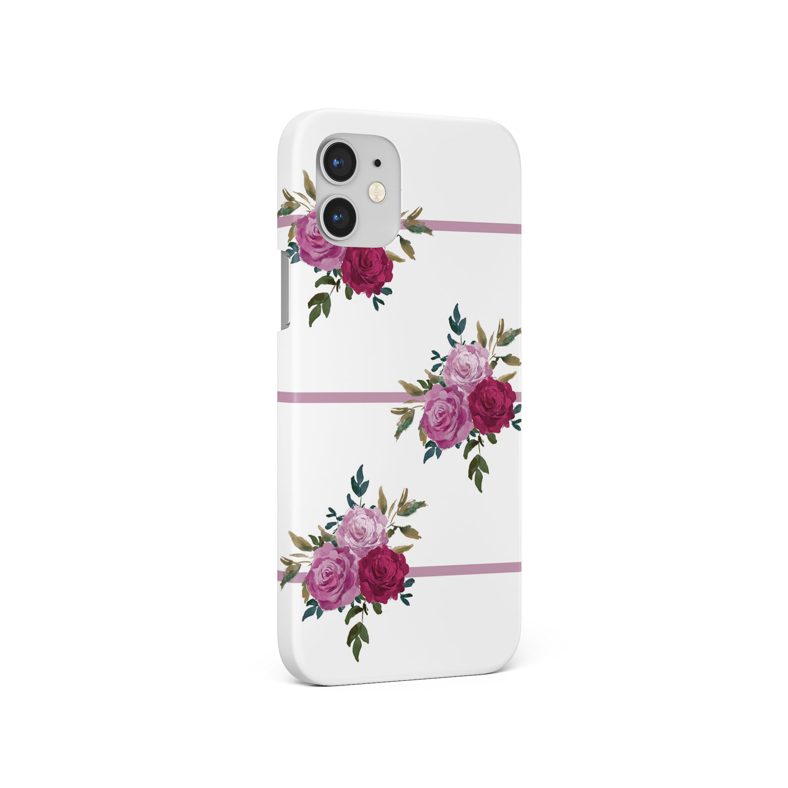CASE FOR IPHONE 16 15 14 13 12 11 SE 8 PRO MAX HARD PHONE COVER UNICORN ROSES - Picture 2 of 10