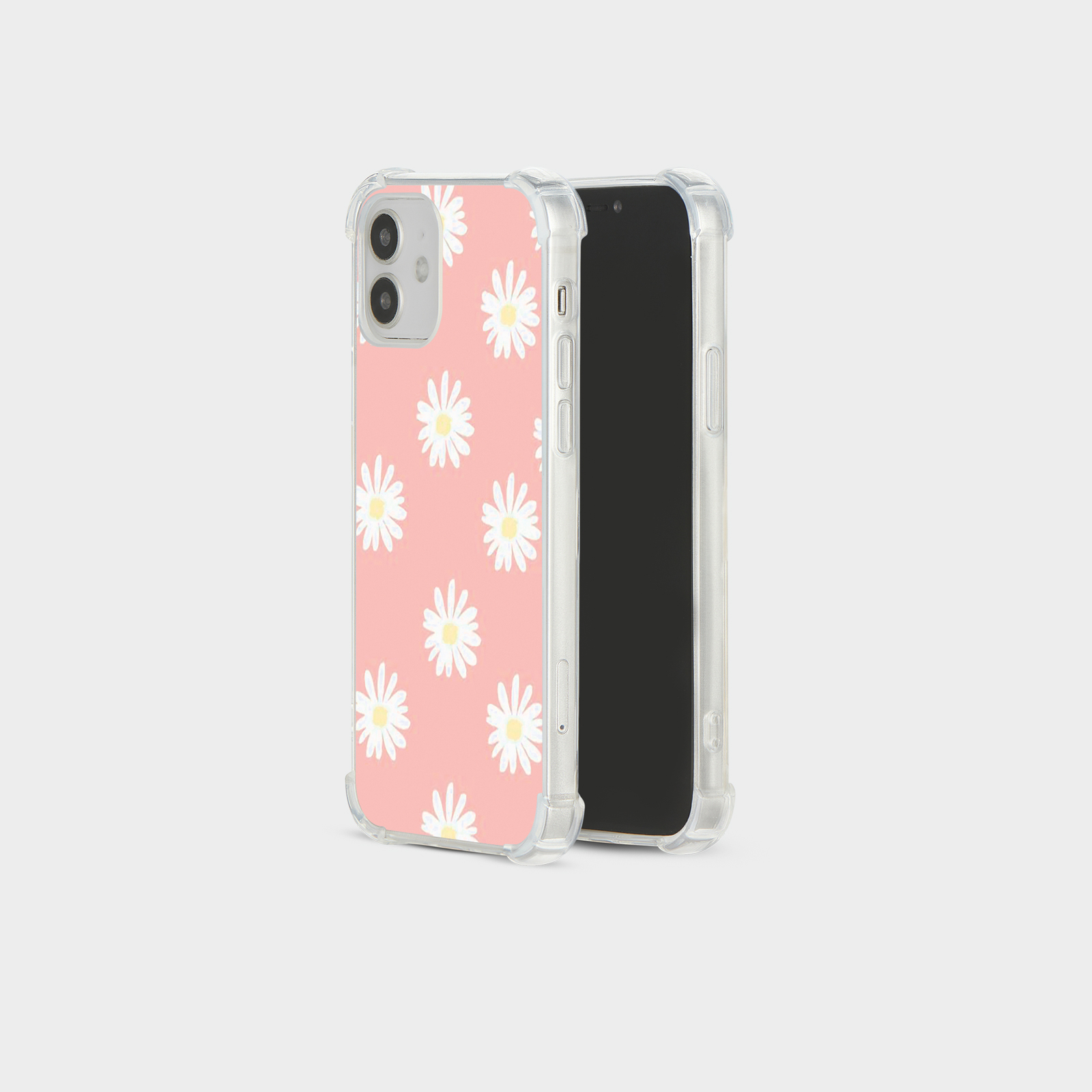 CASE FOR IPHONE 15 14 13 12 11 SE 8 SHOCKPROOF PHONE COVER FLORAL ROSES DAISY - Picture 11 of 34