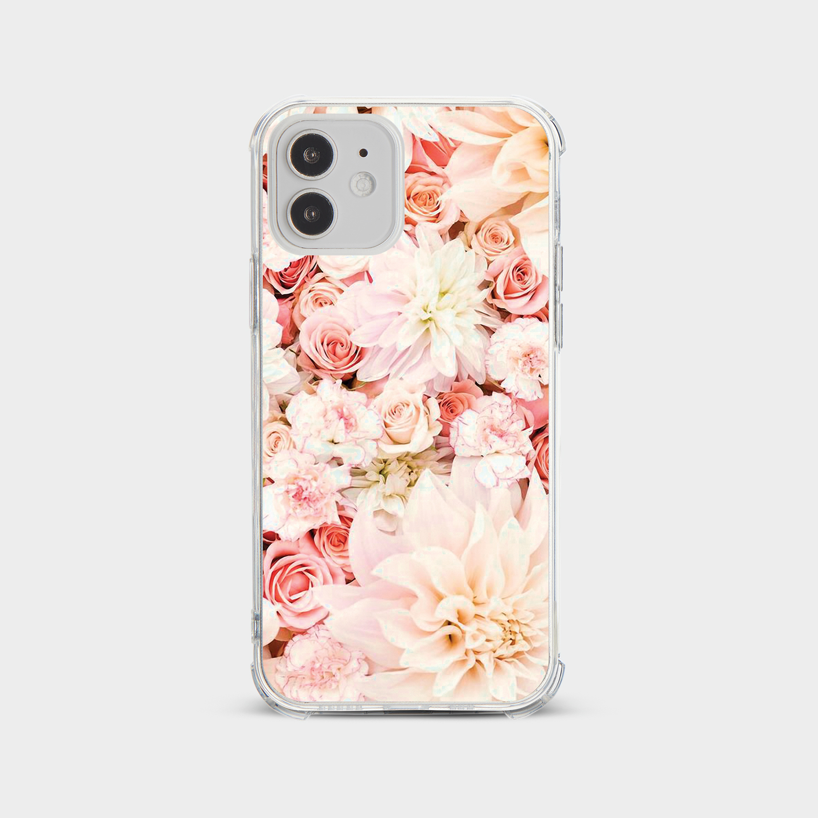 CASE FOR IPHONE 15 14 13 12 11 SE 8 SHOCKPROOF PHONE COVER FLORAL ROSES DAISY - Picture 14 of 34