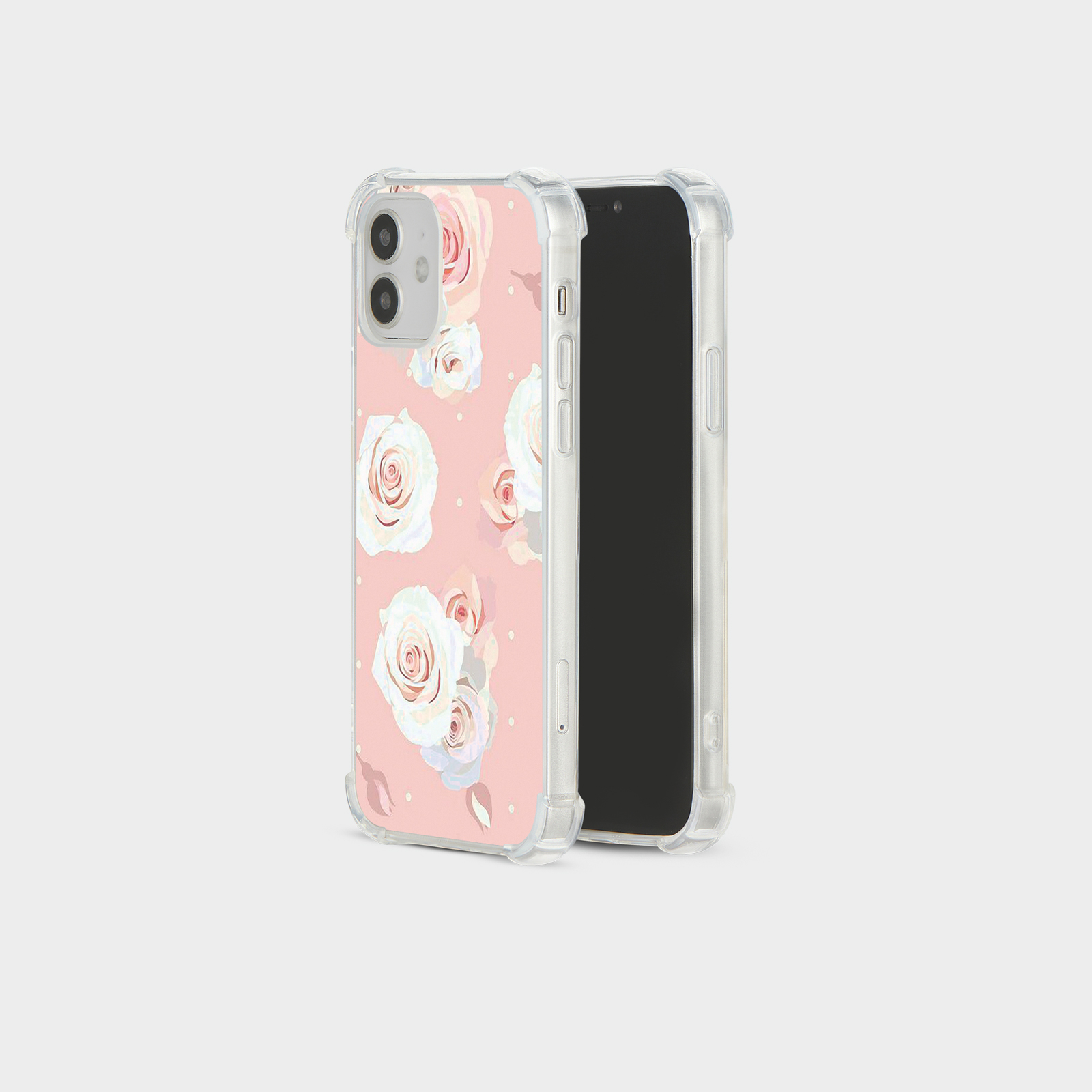 CASE FOR IPHONE 15 14 13 12 11 SE 8 SHOCKPROOF PHONE COVER FLORAL ROSES DAISY - Picture 31 of 34