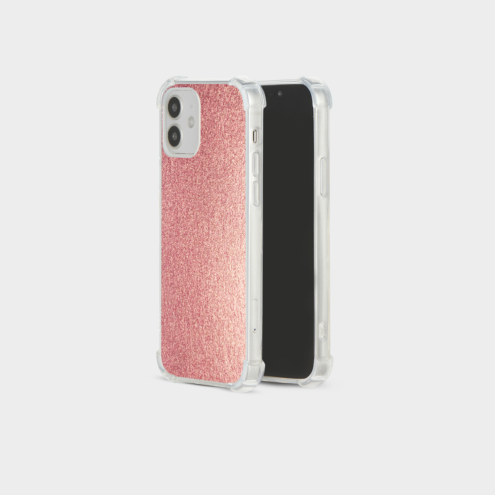 CASE FOR IPHONE 15 14 13 12 11 SE 8 PRO SHOCKPROOF PHONE COVER ROSE GOLD GLITTER - Picture 15 of 30