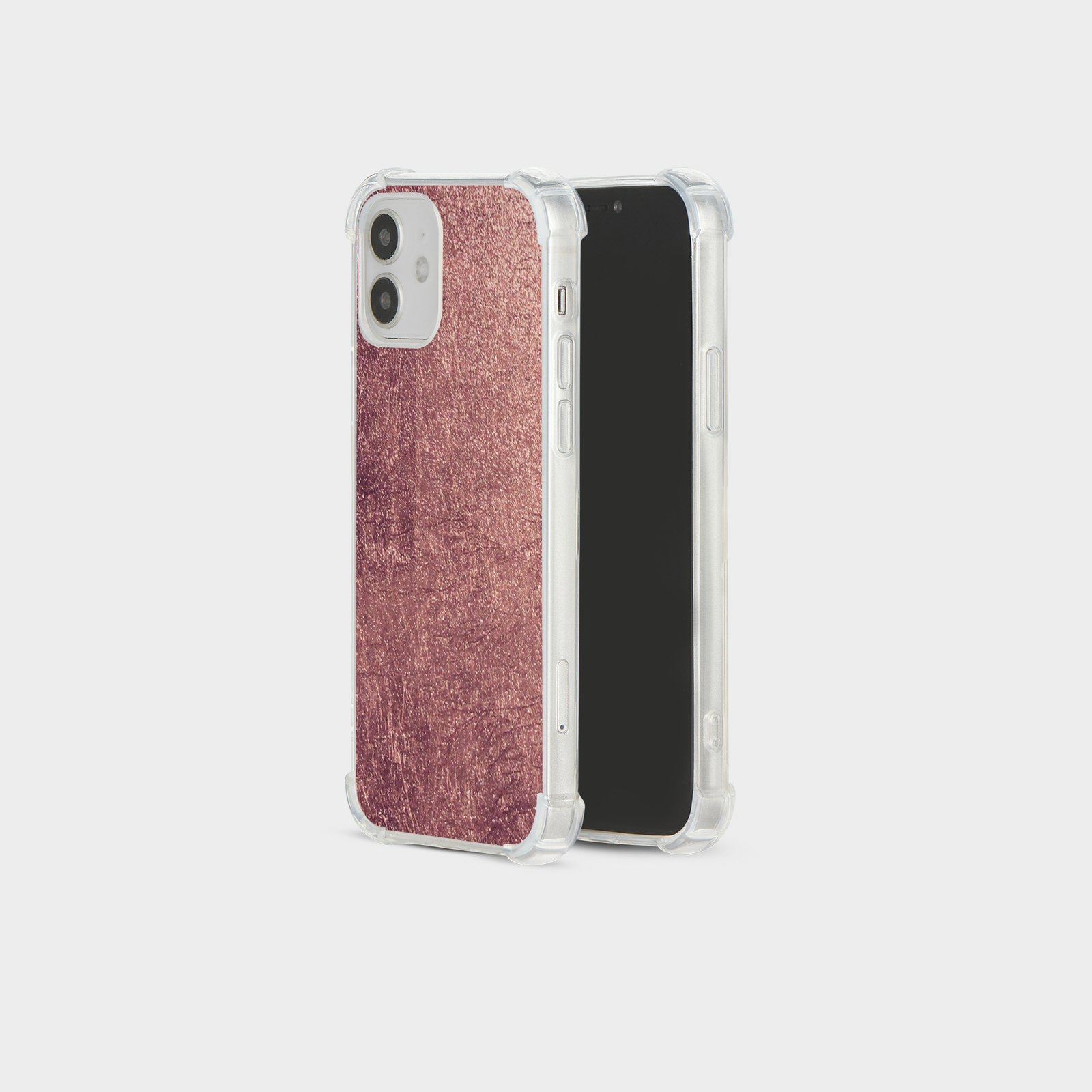 CASE FOR IPHONE 15 14 13 12 11 SE 8 PRO SHOCKPROOF PHONE COVER ROSE GOLD GLITTER - Picture 23 of 30