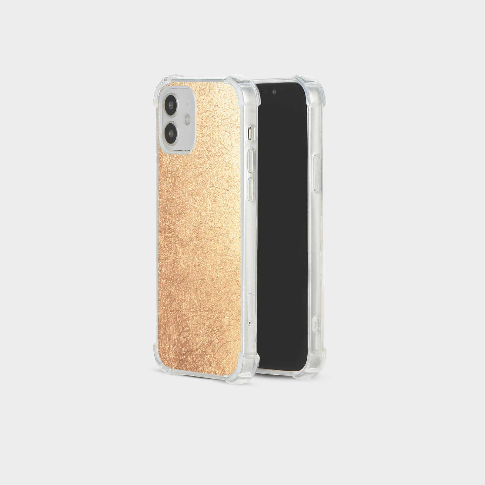 CASE FOR IPHONE 15 14 13 12 11 SE 8 PRO SHOCKPROOF PHONE COVER ROSE GOLD GLITTER - Picture 27 of 30