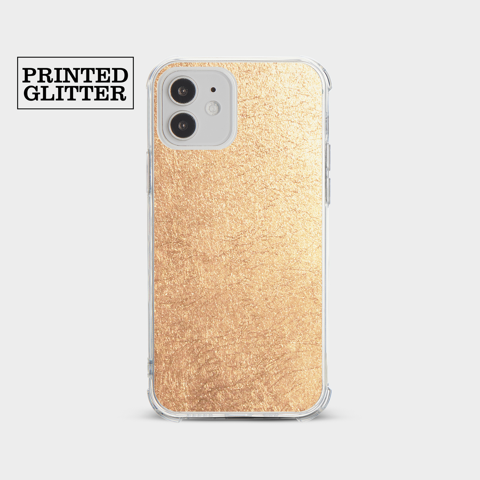 CASE FOR IPHONE 15 14 13 12 11 SE 8 PRO SHOCKPROOF PHONE COVER ROSE GOLD GLITTER - Picture 26 of 30
