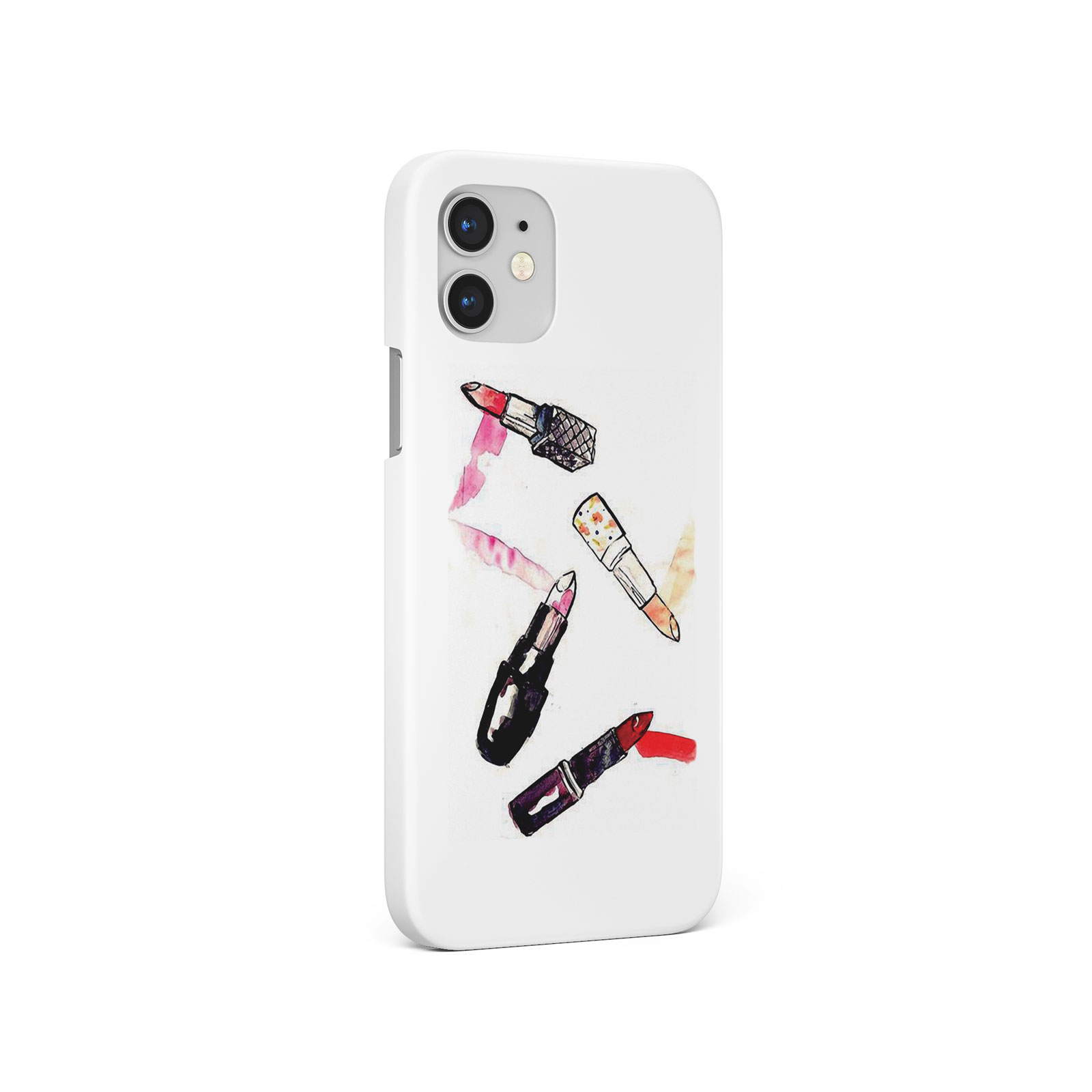 Custodia IPhone Leopardata Con Bacio Rosso: Morbida Al Silicone Per 15/14/13/12/11/Pro Max/X/XR/8/7