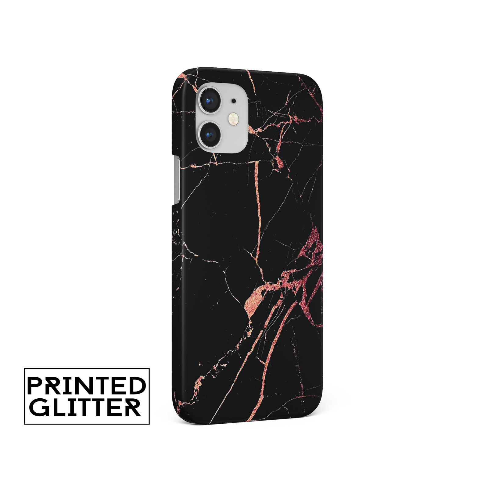 CASE FOR IPHONE 16 15 14 13 12 11 SE 8 PRO MAX HARD PHONE COVER MARBLE ROSE GOLD - Picture 6 of 10