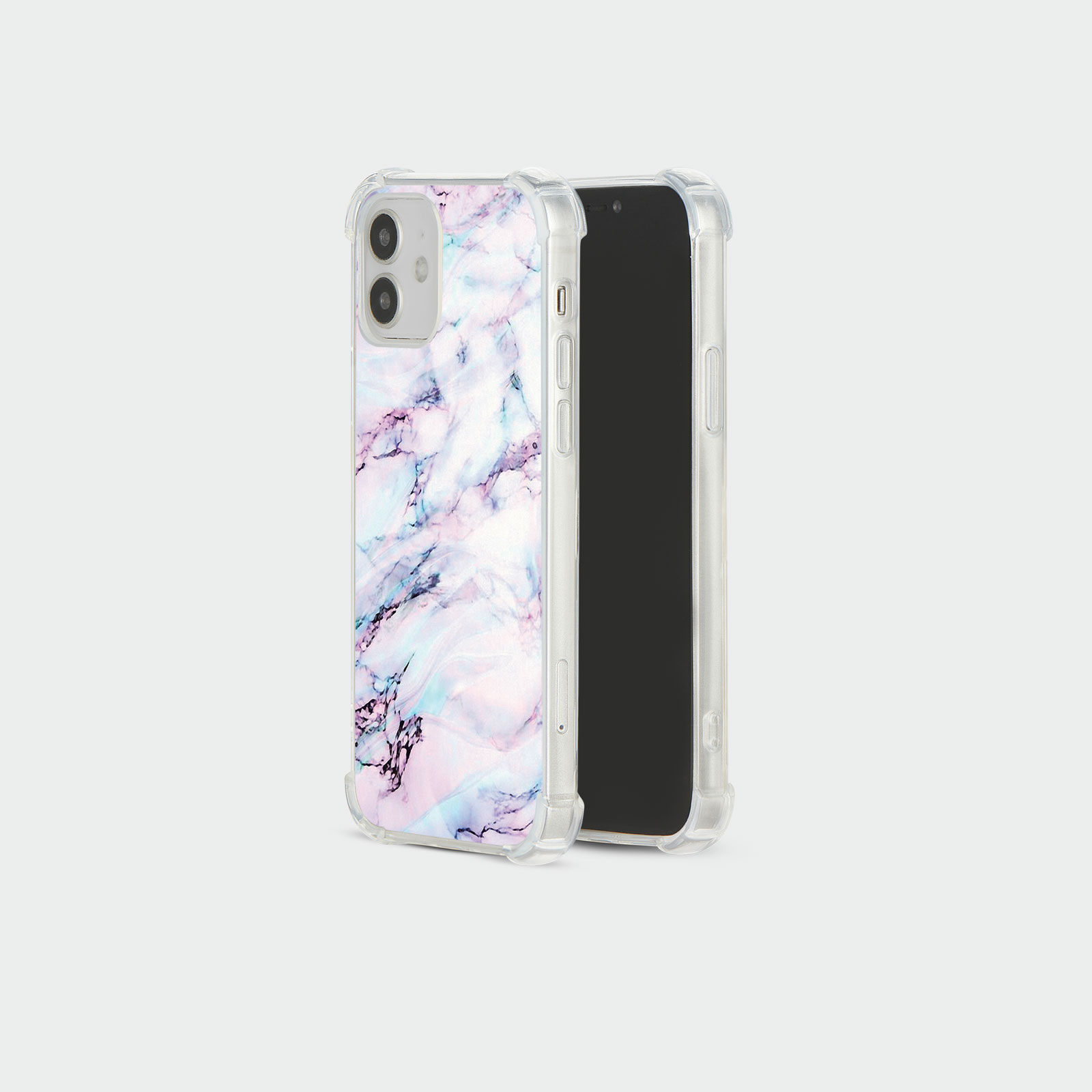 CASE FOR IPHONE 15 14 13 12 11 SE 8 PRO SHOCKPROOF PHONE COVER MARBLE ROSE GOLD - Picture 11 of 34