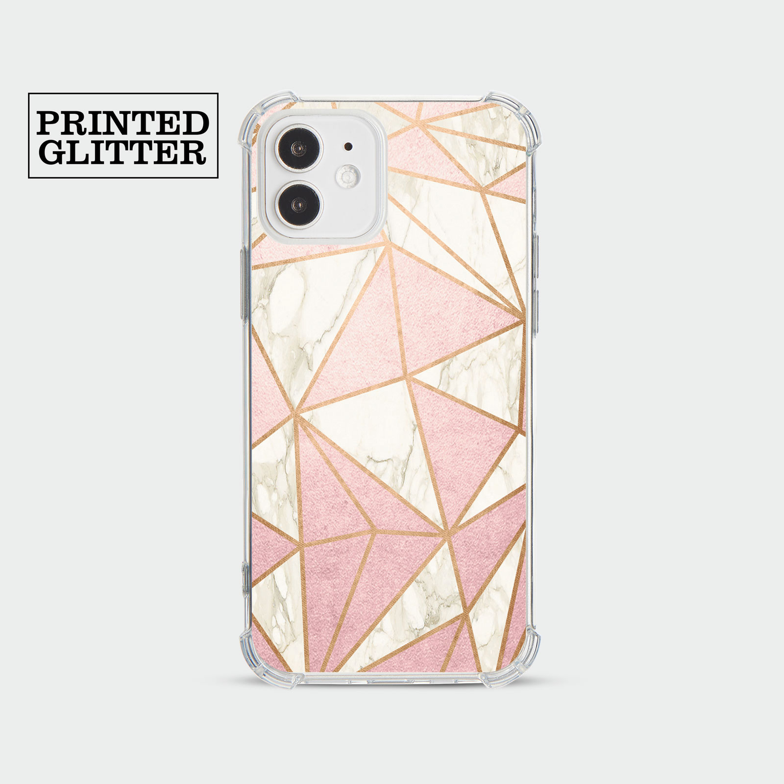 CASE FOR IPHONE 15 14 13 12 11 SE 8 PRO SHOCKPROOF PHONE COVER MARBLE ROSE GOLD - Picture 14 of 34