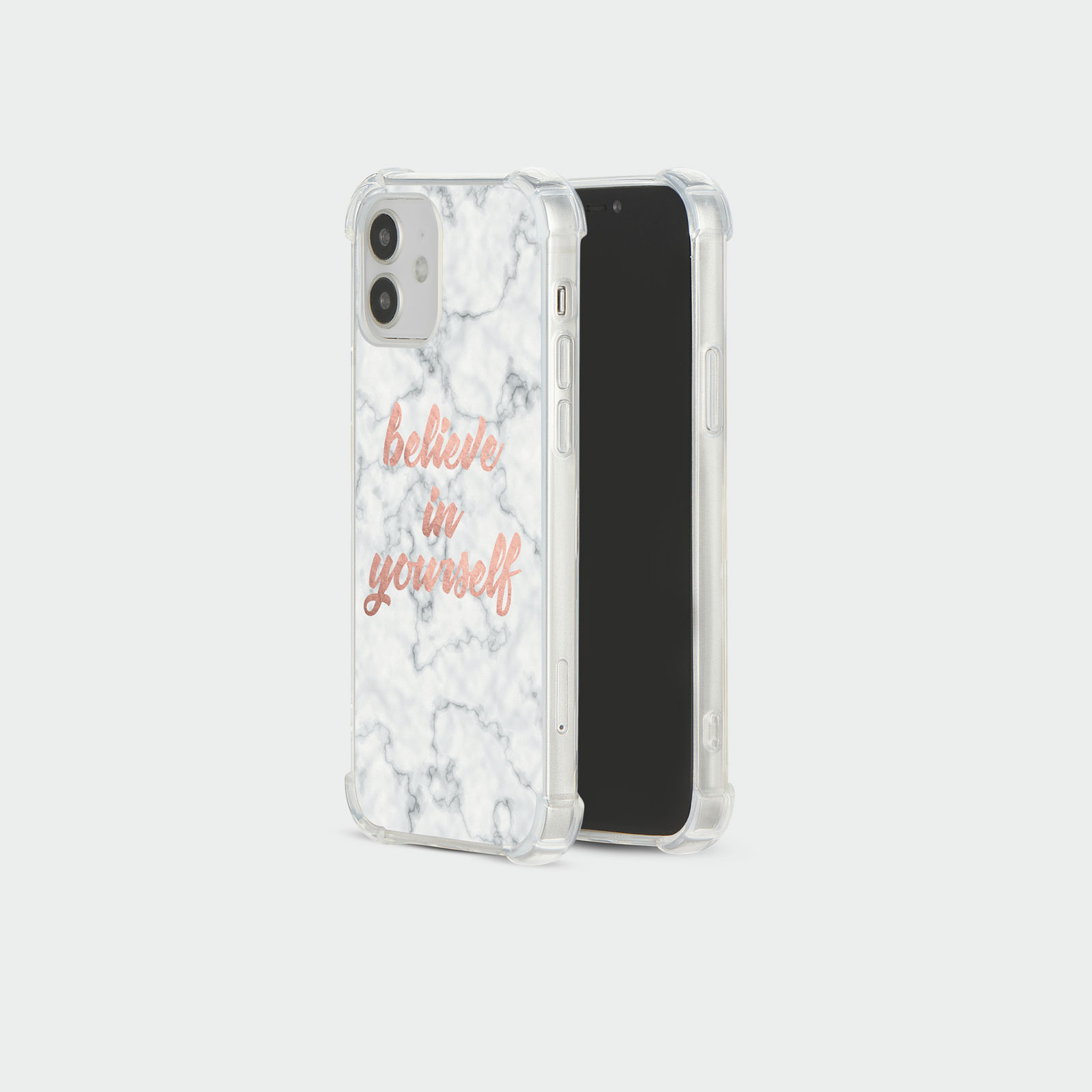 CASE FOR IPHONE 15 14 13 12 11 SE 8 PRO SHOCKPROOF PHONE COVER MARBLE ROSE GOLD - Picture 31 of 34