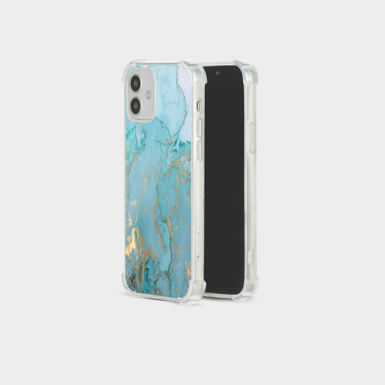 CASE FOR IPHONE 15 14 13 12 11 SE 8 PRO SHOCKPROOF PHONE COVER MARBLE GRANITE - Picture 7 of 34