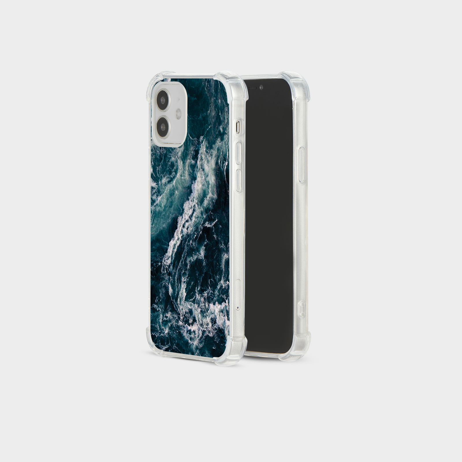CASE FOR IPHONE 15 14 13 12 11 SE 8 PRO SHOCKPROOF PHONE COVER MARBLE GRANITE - Picture 15 of 34