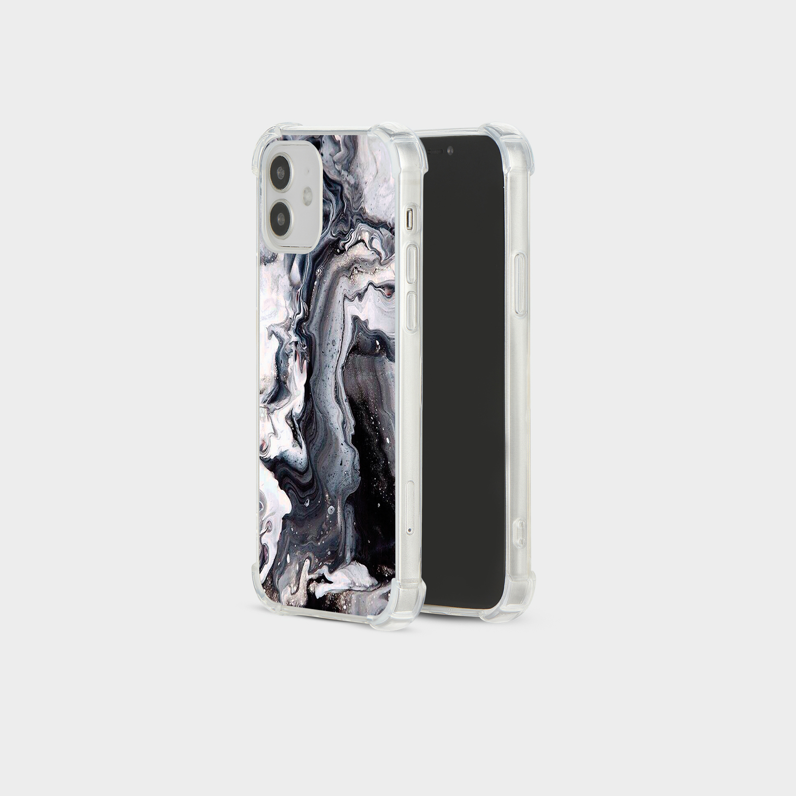 CASE FOR IPHONE 15 14 13 12 11 SE 8 PRO SHOCKPROOF PHONE COVER MARBLE GRANITE - Picture 23 of 34