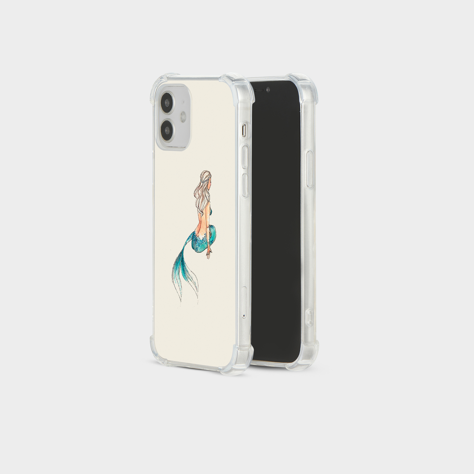 CASE FOR IPHONE 15 14 13 12 11 SE 8 PRO SHOCKPROOF PHONE COVER UNICORN MERMAIDS - Picture 3 of 34
