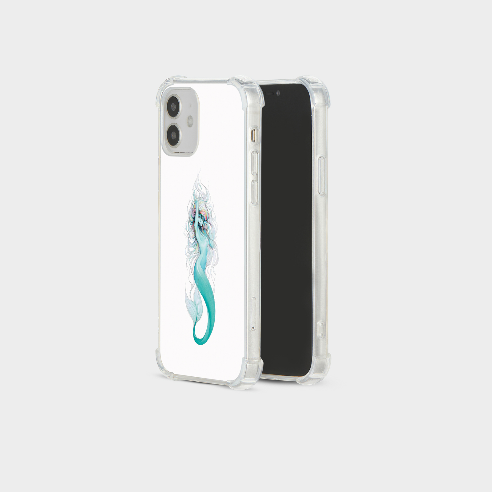 CASE FOR IPHONE 15 14 13 12 11 SE 8 PRO SHOCKPROOF PHONE COVER UNICORN MERMAIDS - Picture 15 of 34