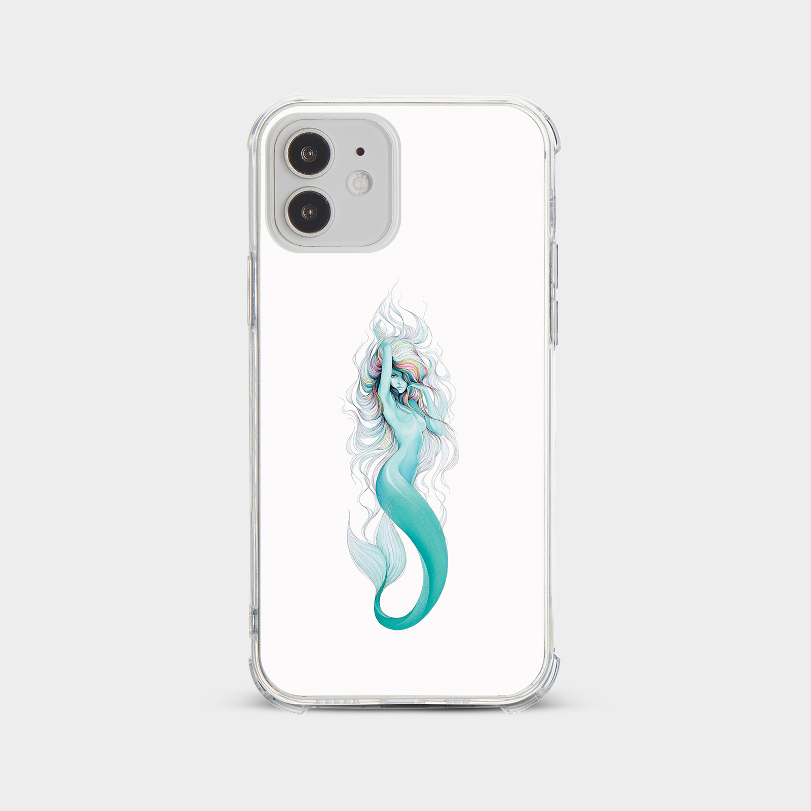 CASE FOR IPHONE 15 14 13 12 11 SE 8 PRO SHOCKPROOF PHONE COVER UNICORN MERMAIDS - Picture 14 of 34