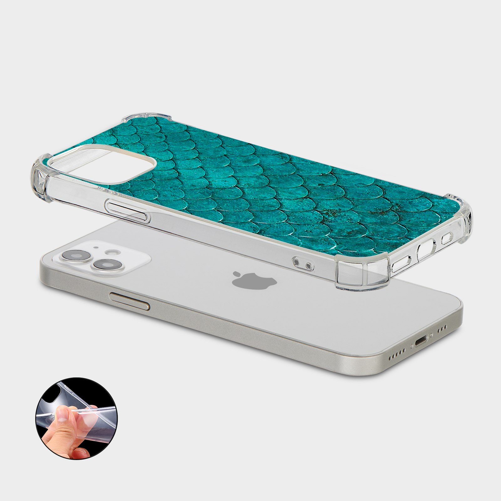 CASE FOR IPHONE 15 14 13 12 11 SE 8 PRO SHOCKPROOF PHONE COVER UNICORN MERMAIDS - Picture 24 of 34
