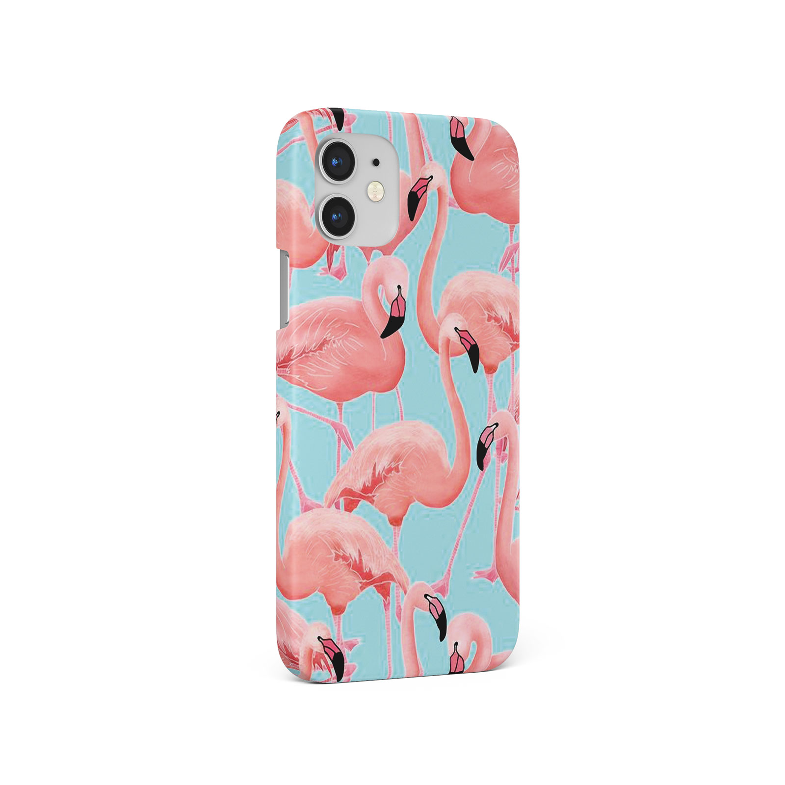 CASE FOR IPHONE 16 15 14 13 12 11 SE 8 PRO MAX HARD PHONE COVER FLORAL FLAMINGO - Picture 5 of 10