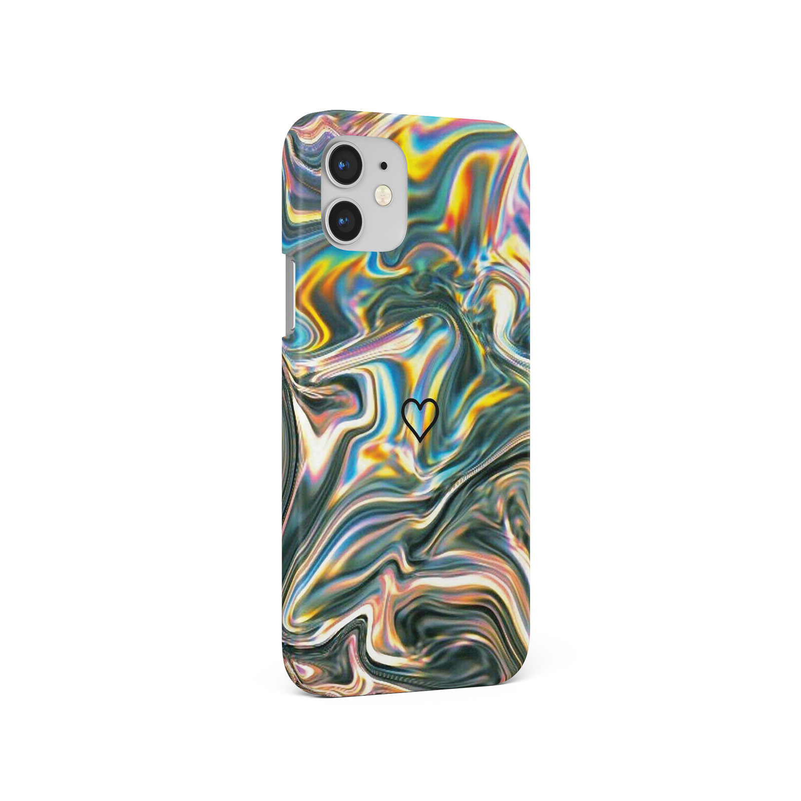 CASE FOR IPHONE 16 15 14 13 12 11 SE PRO MAX HARD PHONE COVER IRIDESCENT GLITTER - Picture 4 of 10