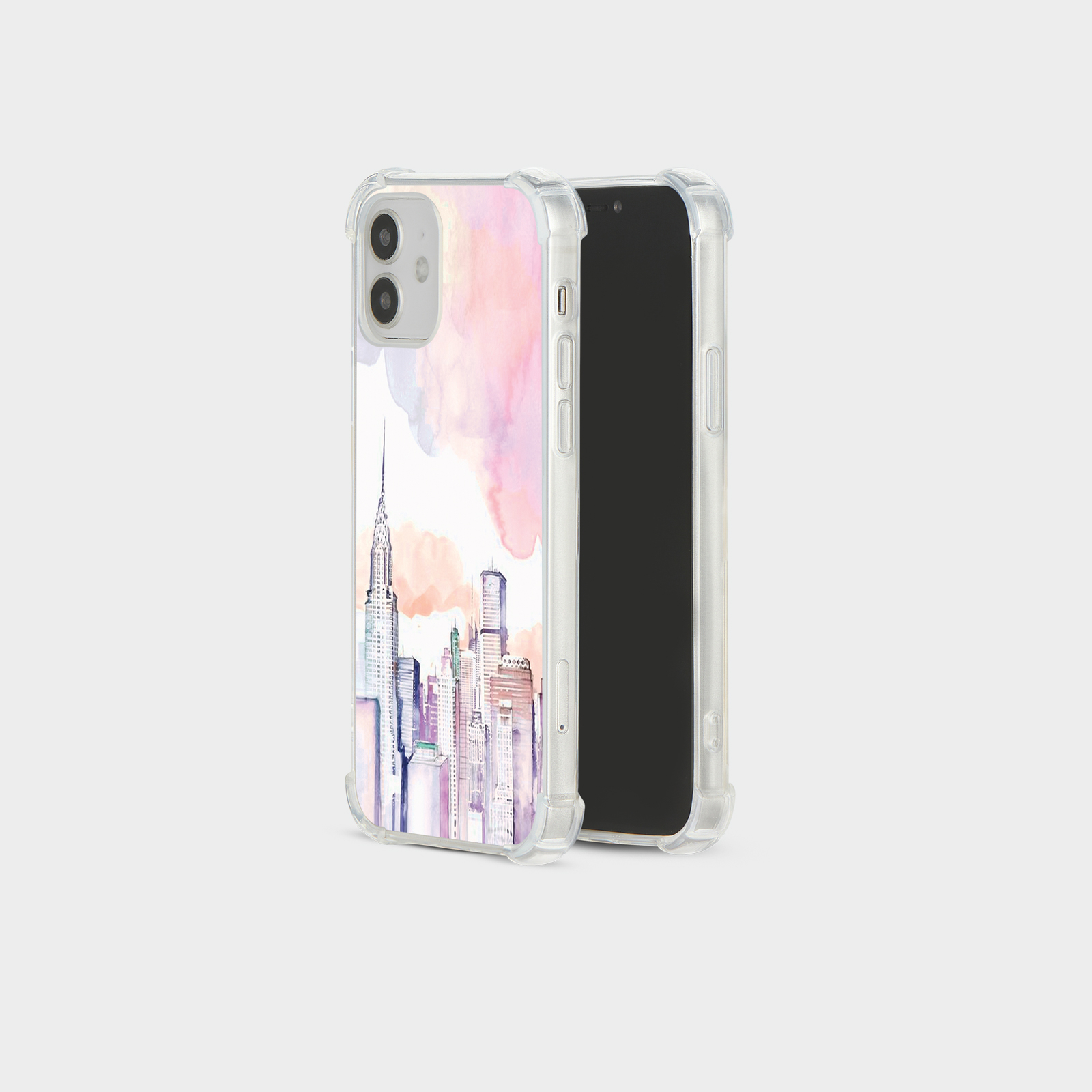 CASE FOR IPHONE 15 14 13 12 11 SE 8 PRO SHOCKPROOF PHONE COVER ROSE GOLD GRAY - Picture 11 of 34