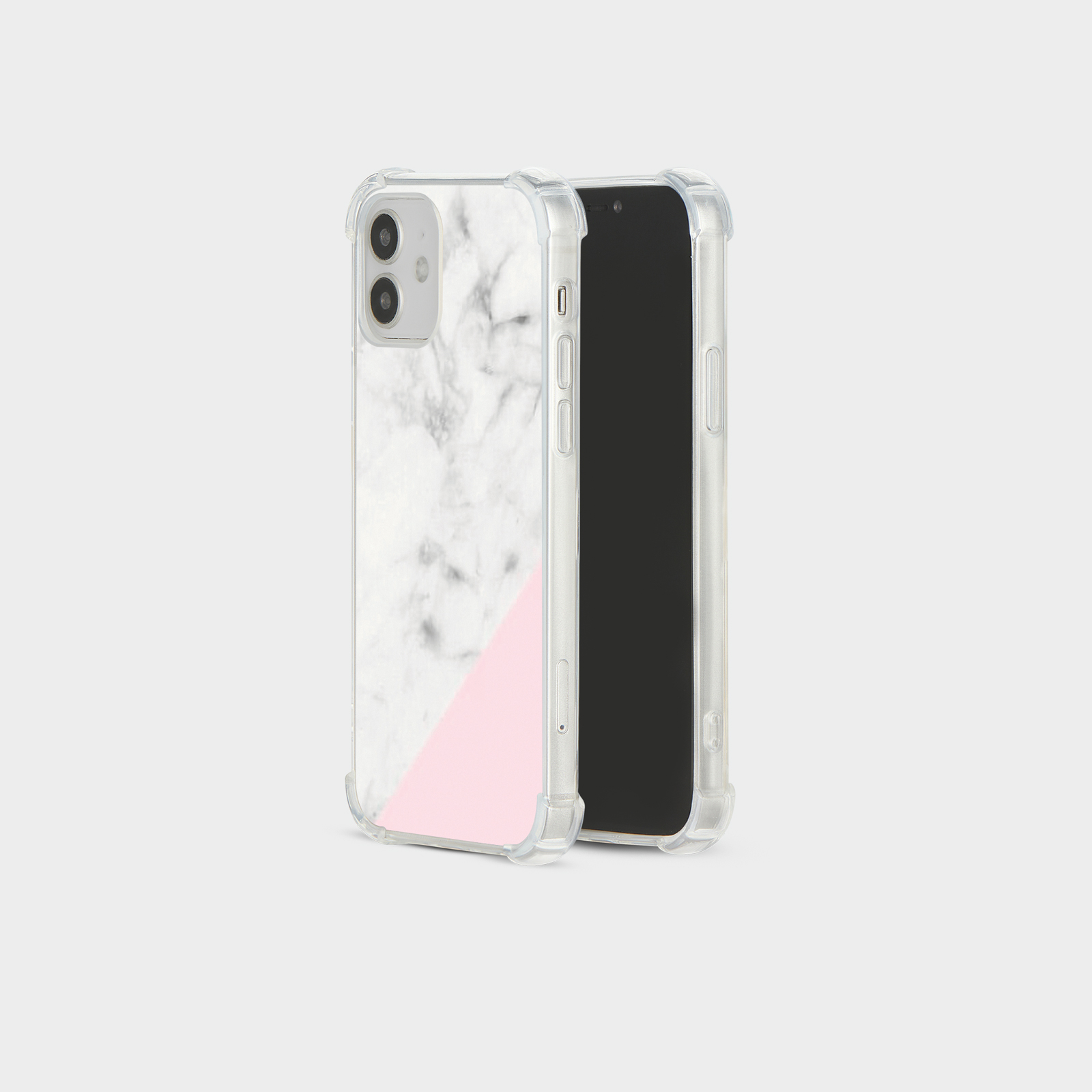 CASE FOR IPHONE 15 14 13 12 11 SE 8 PRO SHOCKPROOF PHONE COVER ROSE GOLD GRAY - Picture 19 of 34