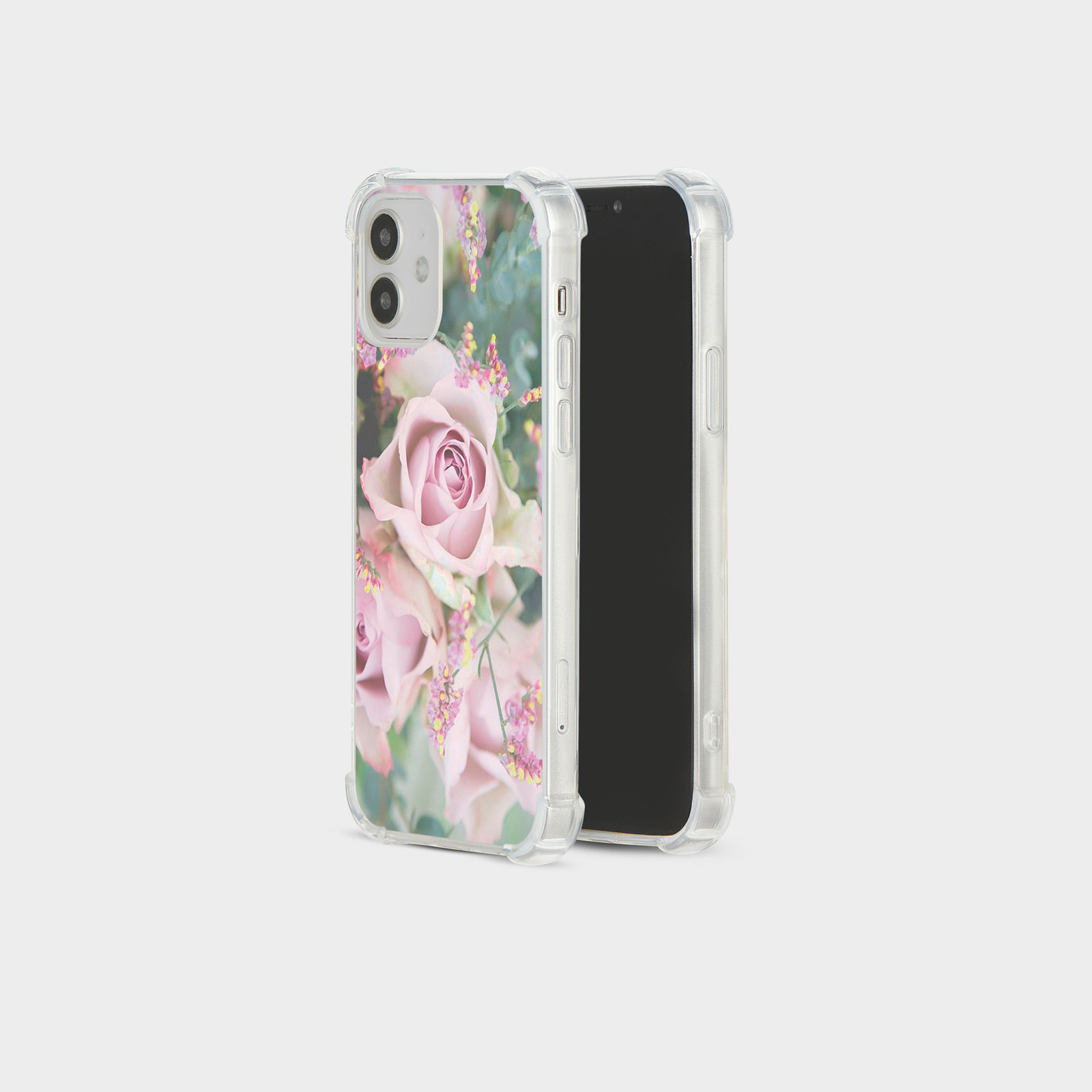 CASE FOR IPHONE 15 14 13 12 11 SE 8 PRO SHOCKPROOF PHONE COVER ROSE GOLD GRAY - Picture 31 of 34