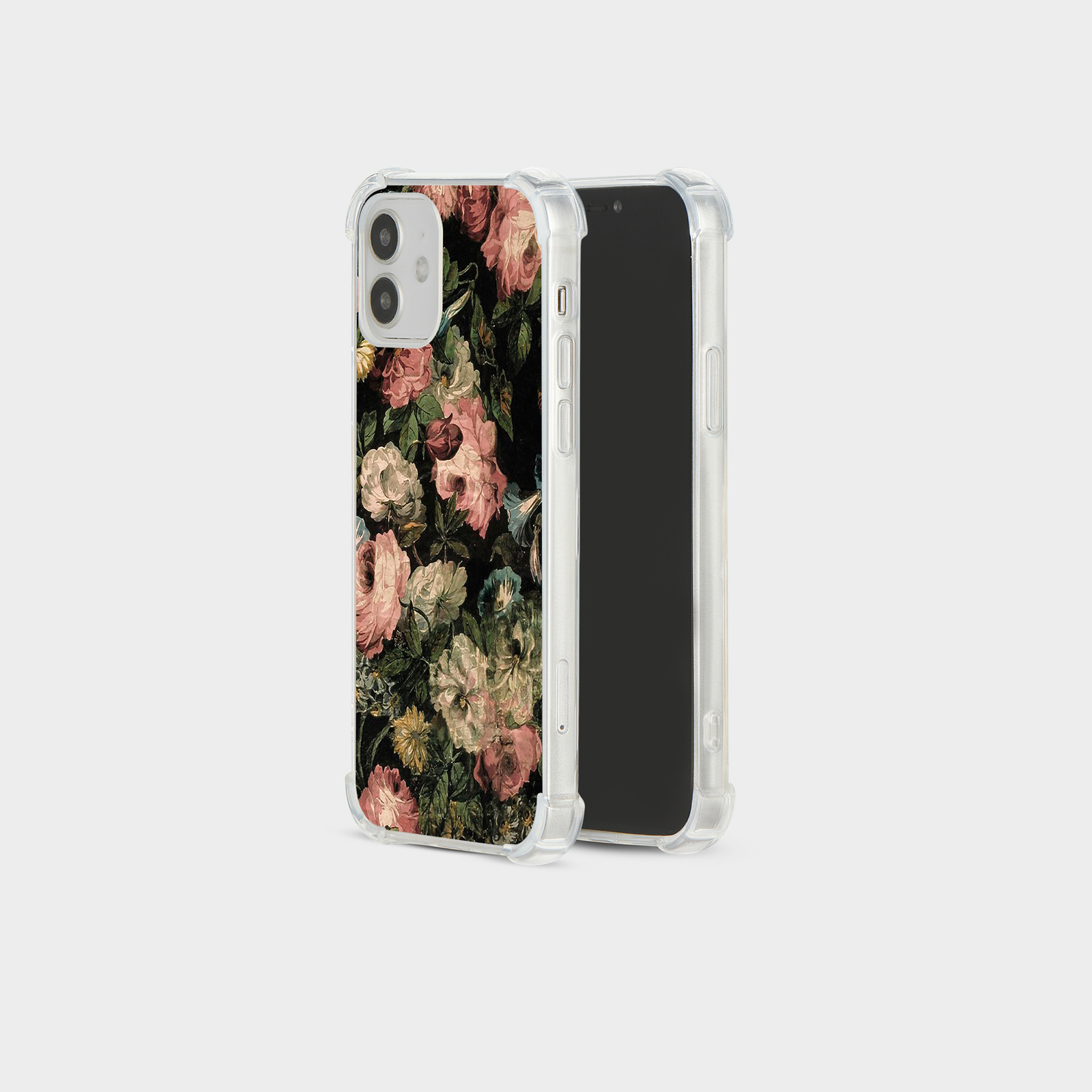 CASE FOR IPHONE 15 14 13 12 11 SE 8 SHOCKPROOF PHONE COVER ROSES CLOUD BULLDOG - Picture 3 of 34