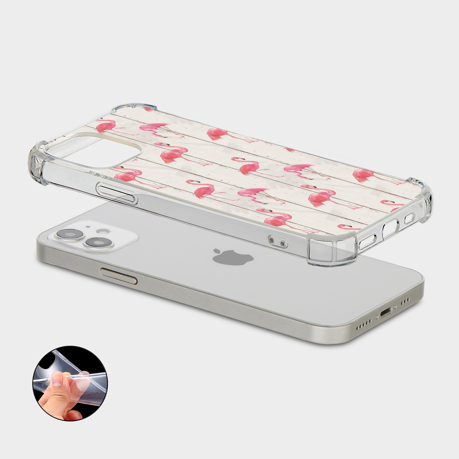 CASE FOR IPHONE 15 14 13 12 11 SE 8 SHOCKPROOF PHONE COVER ROSES CLOUD BULLDOG - Picture 8 of 34