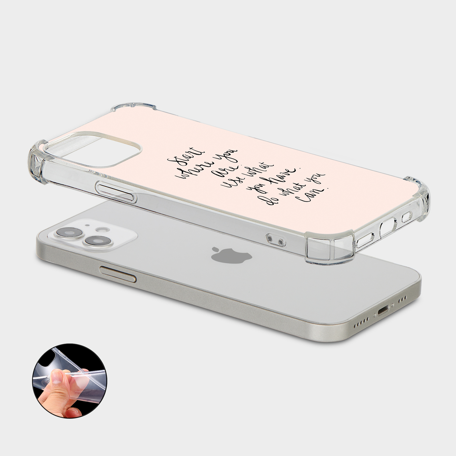 CASE FOR IPHONE 15 14 13 12 11 SE 8 SHOCKPROOF PHONE COVER ROSES CLOUD BULLDOG - Picture 24 of 34