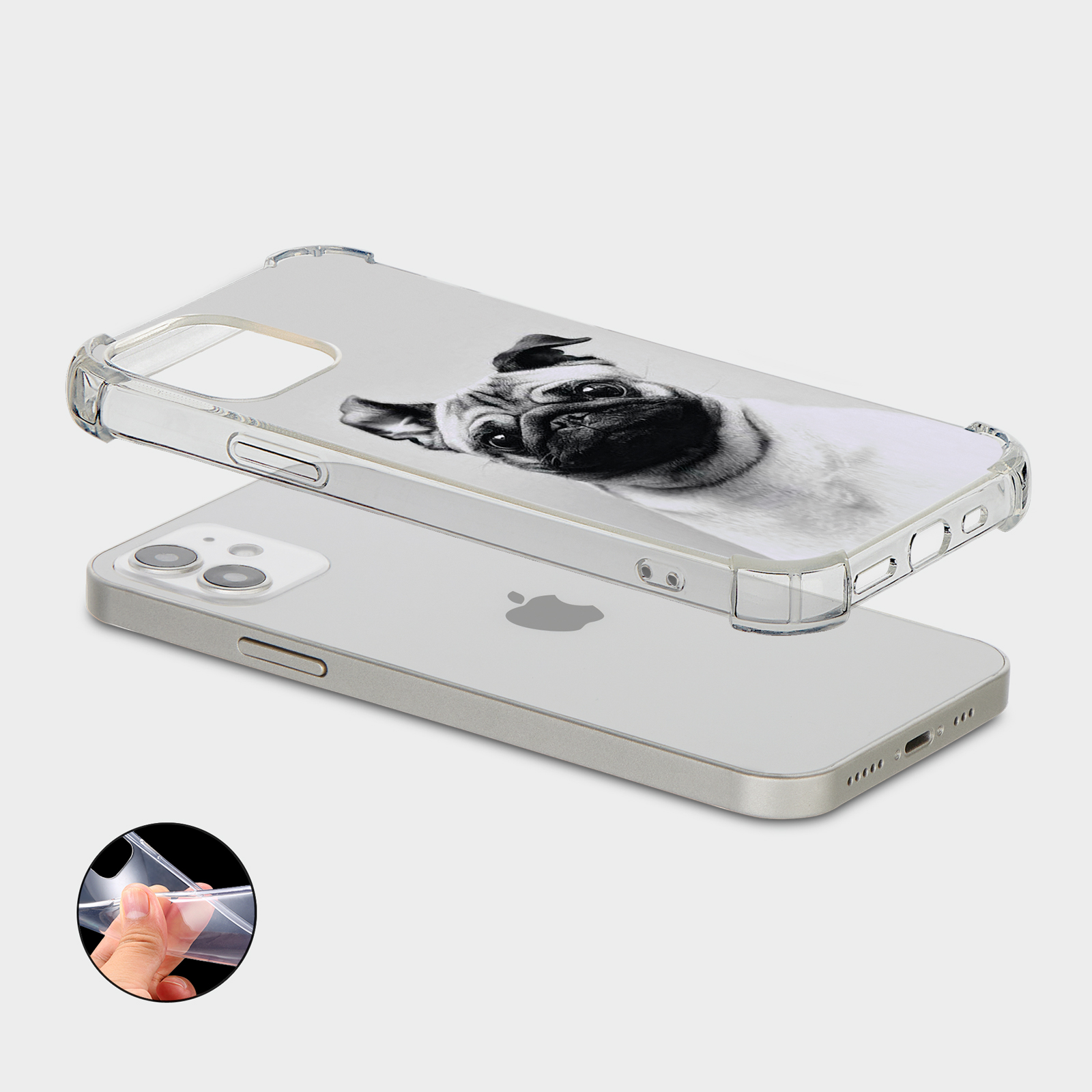 CASE FOR IPHONE 15 14 13 12 11 SE 8 SHOCKPROOF PHONE COVER STARS FLORAL MARBLE - Picture 4 of 34