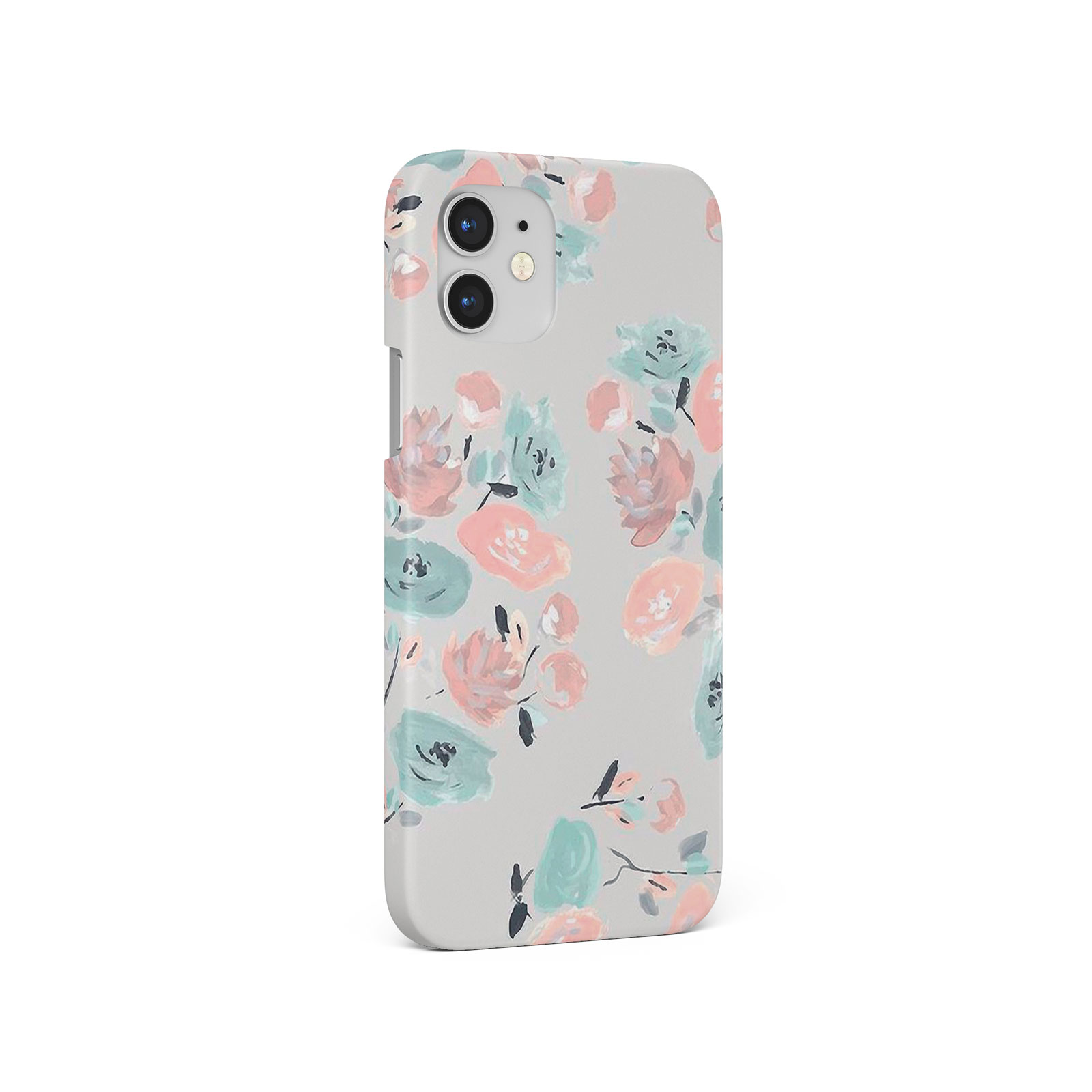 CASE FOR IPHONE 16 15 14 13 12 11 SE 8 PRO MAX HARD PHONE COVER PINK BLUE FLORAL - Picture 8 of 10