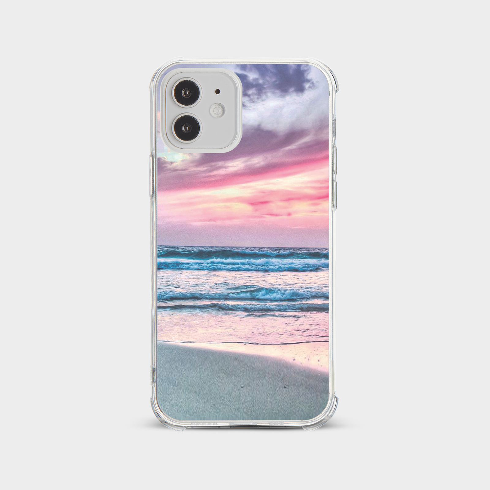 CASE FOR IPHONE 15 14 13 12 11 SE 8 PRO SHOCKPROOF PHONE COVER SPACE SEA CLOUDS