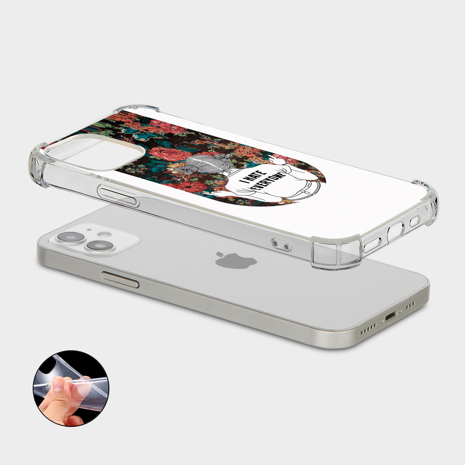 CASE FOR IPHONE 15 14 13 12 11 SE 8 SHOCKPROOF PHONE COVER INSPIRATIONAL QUOTE - Picture 12 of 34
