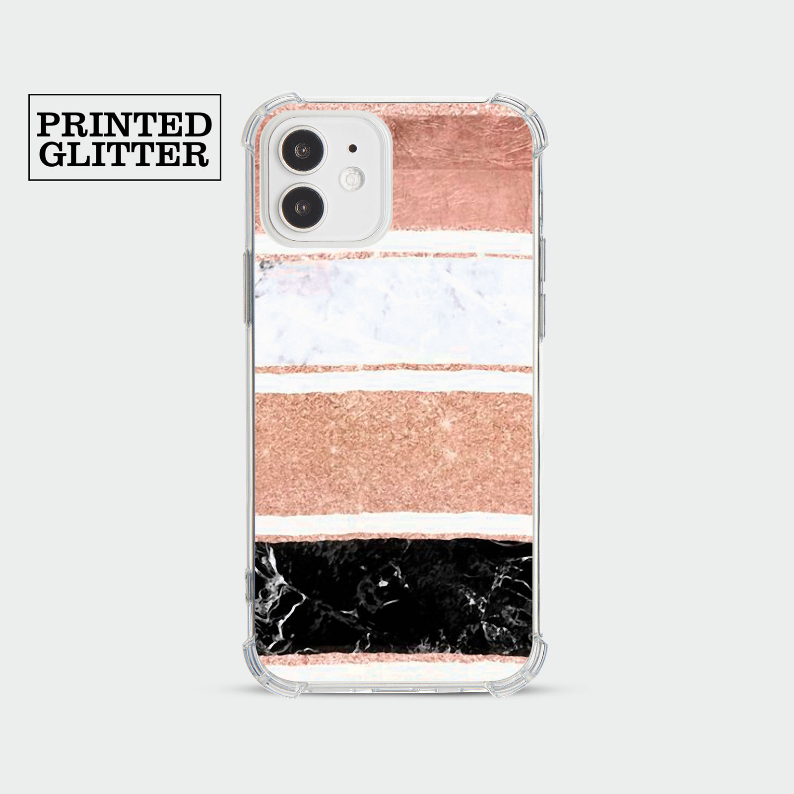 CASE FOR IPHONE 15 14 13 12 11 SE 8 PRO SHOCKPROOF PHONE COVER MARBLE ROSE GOLD - Picture 22 of 34