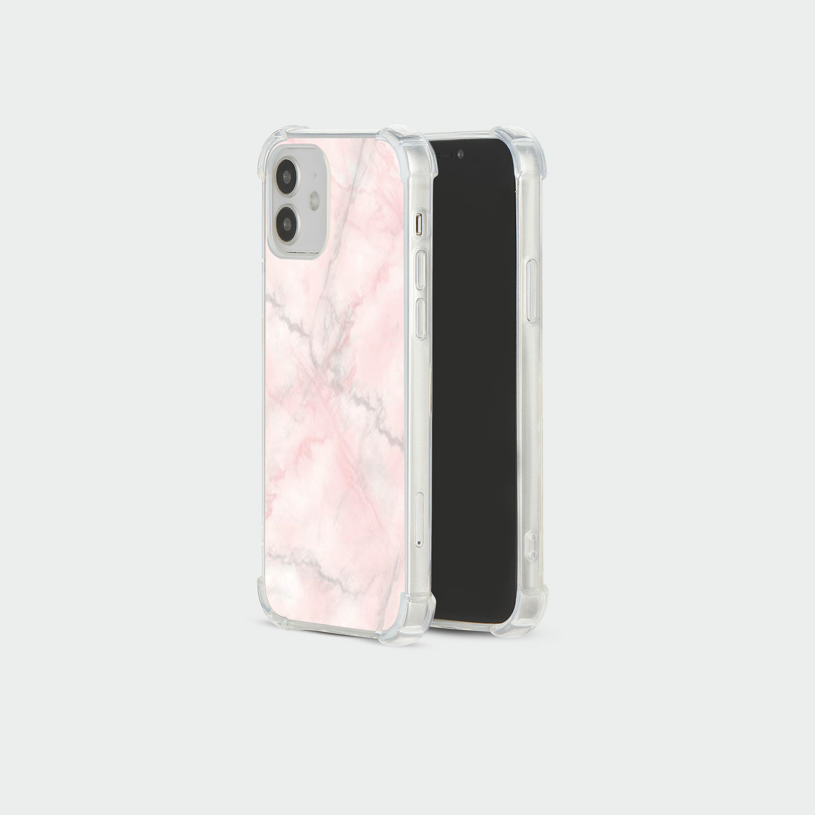 CASE FOR IPHONE 15 14 13 12 11 SE 8 PRO SHOCKPROOF PHONE COVER MARBLE ROSE GOLD - Picture 27 of 34