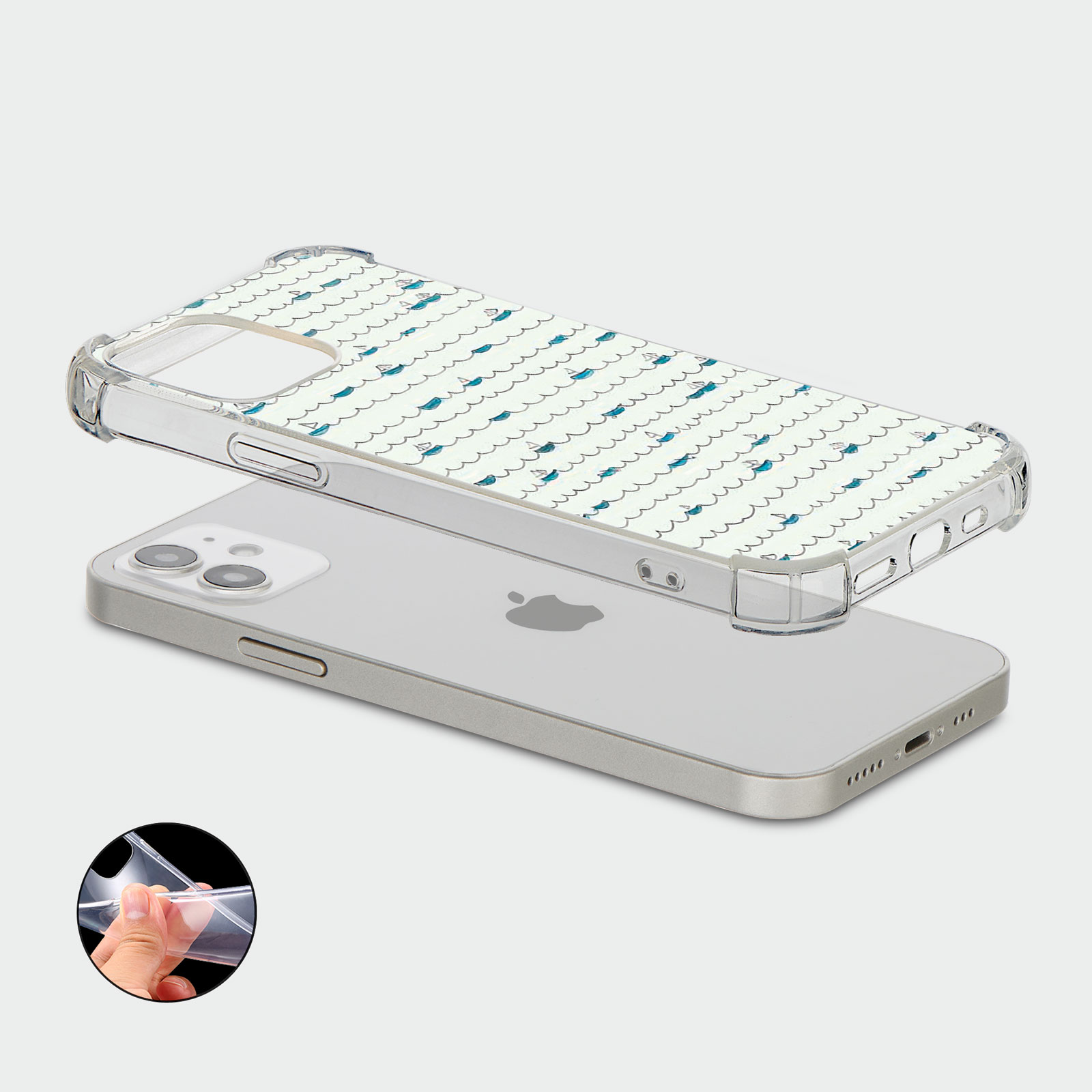 CASE FOR IPHONE 15 14 13 12 11 SE 8 PRO SHOCKPROOF PHONE COVER ANCHOR SEA BEACH - Picture 12 of 34