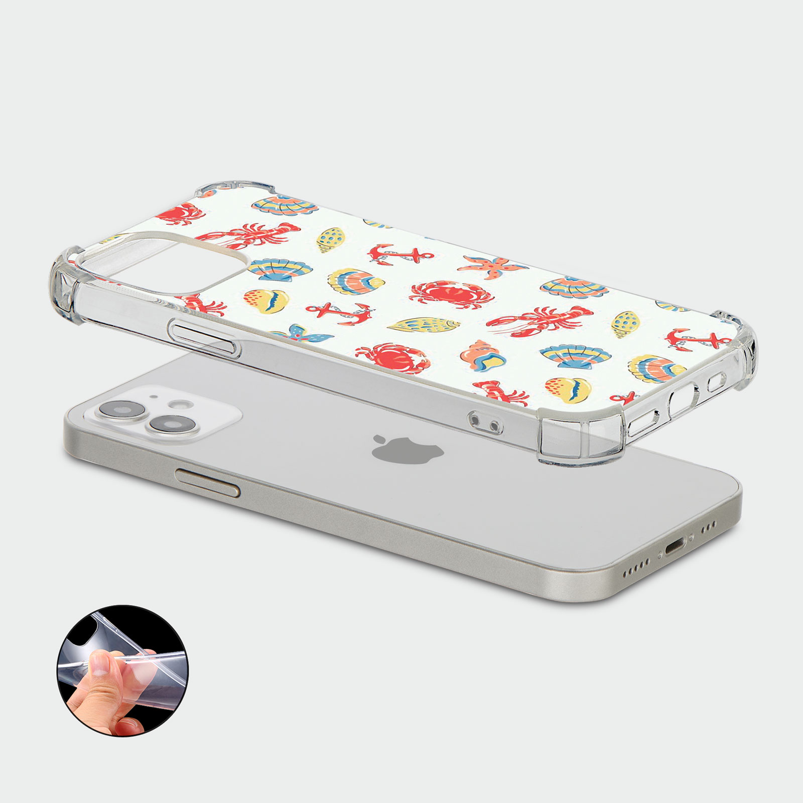 CASE FOR IPHONE 15 14 13 12 11 SE 8 PRO SHOCKPROOF PHONE COVER ANCHOR SEA BEACH - Picture 24 of 34