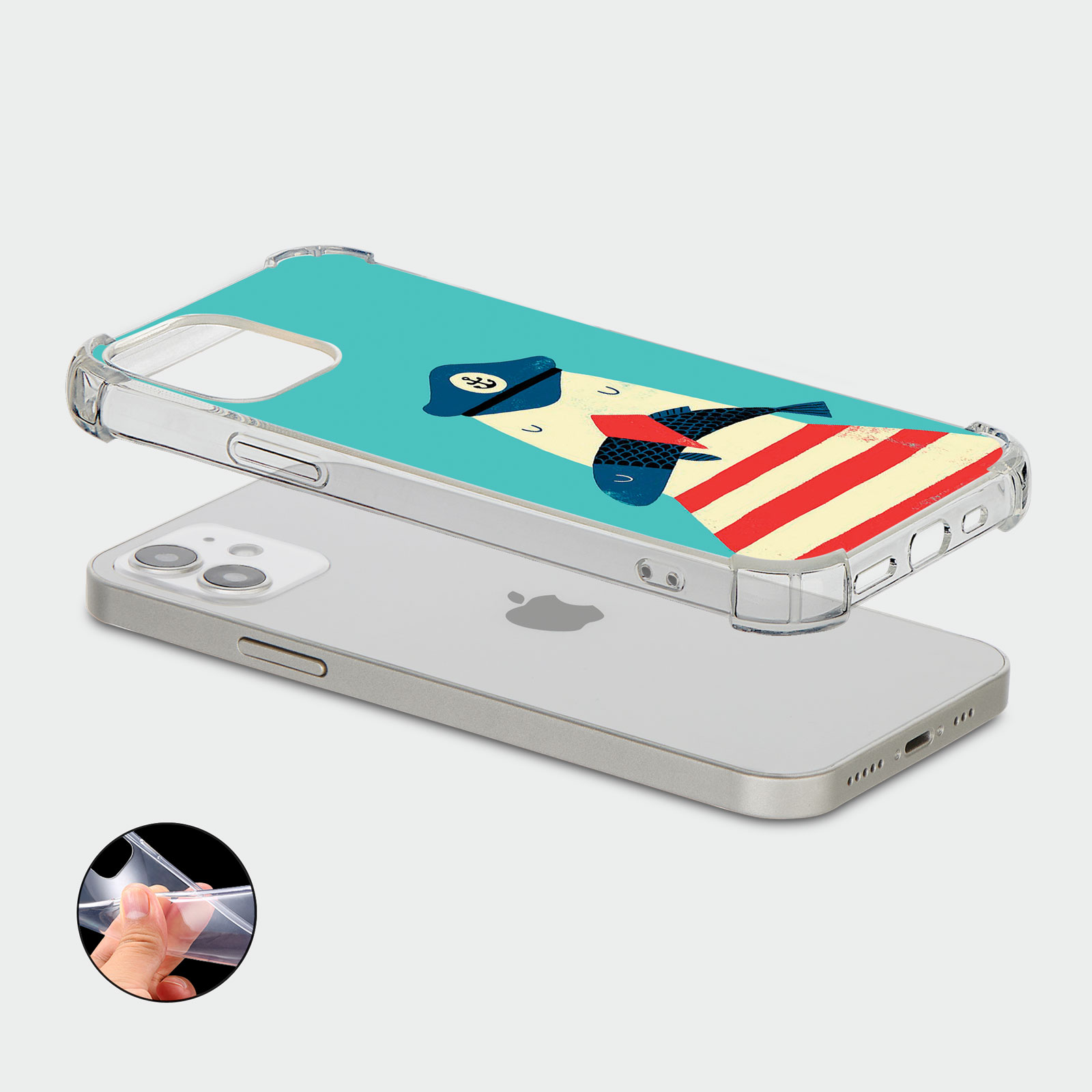 CASE FOR IPHONE 15 14 13 12 11 SE 8 PRO SHOCKPROOF PHONE COVER ANCHOR SEA BEACH - Picture 28 of 34