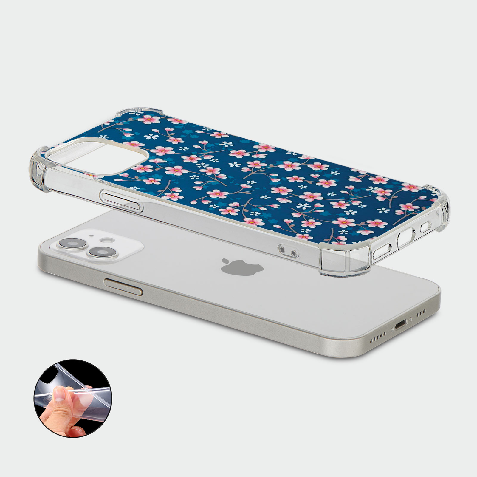CASE FOR IPHONE 15 14 13 12 11 SE 8 PRO SHOCKPROOF PHONE COVER SHABBY CHIC CUTE - Picture 16 of 34