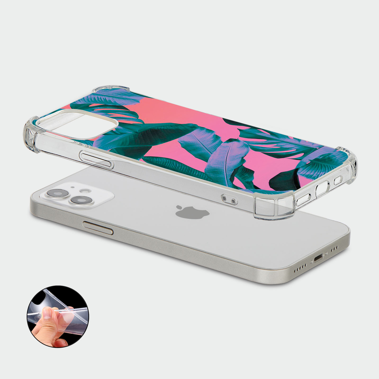 CASE FOR IPHONE 15 14 13 12 11 SE 8 PRO SHOCKPROOF PHONE COVER COLOURFUL SUMMER - Picture 4 of 34