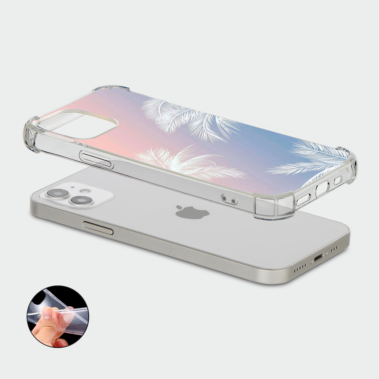 CASE FOR IPHONE 15 14 13 12 11 SE 8 PRO SHOCKPROOF PHONE COVER COLOURFUL SUMMER - Picture 16 of 34