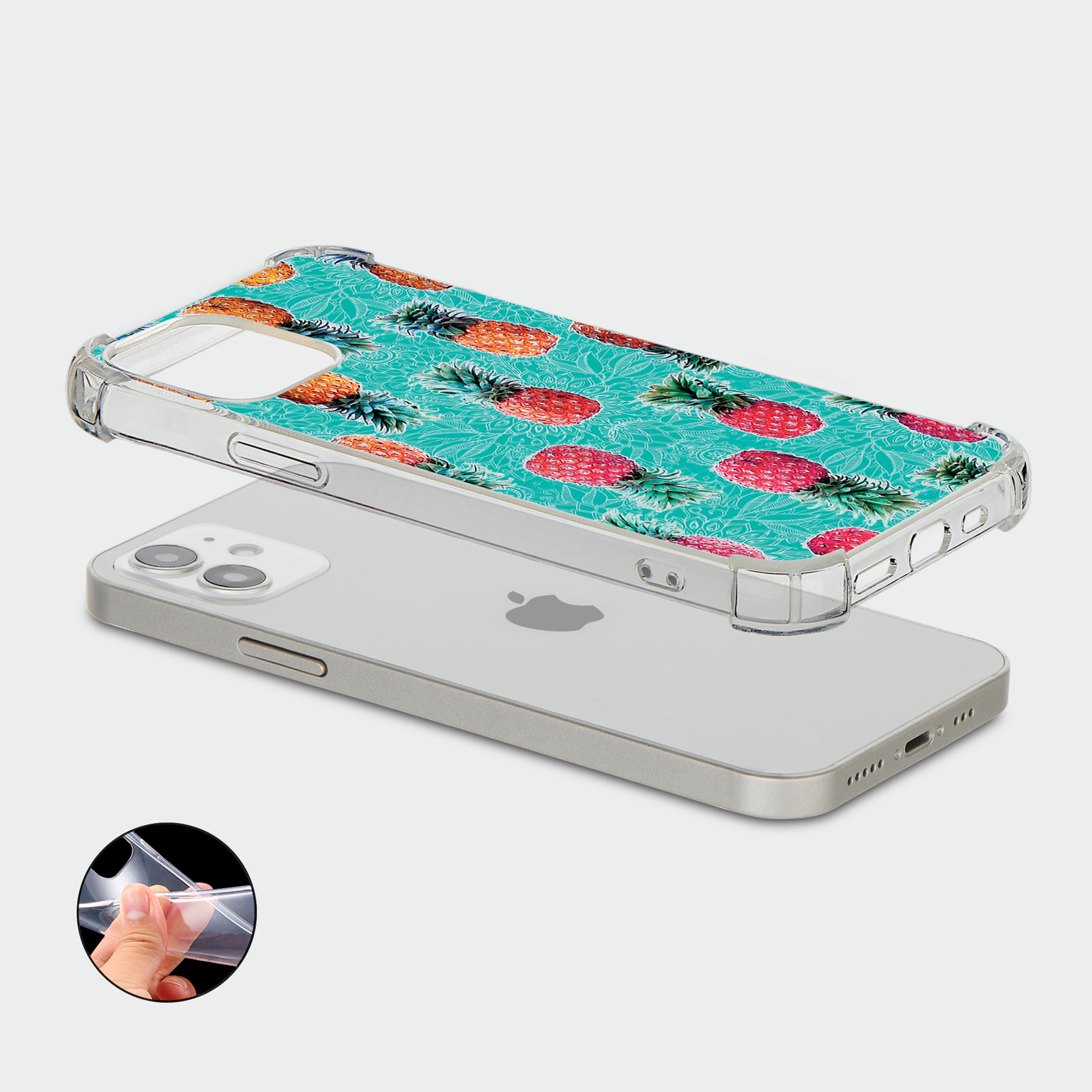 CASE FOR IPHONE 15 14 13 12 11 SE 8 PRO SHOCKPROOF PHONE COVER COLOURFUL SUMMER - Picture 28 of 34