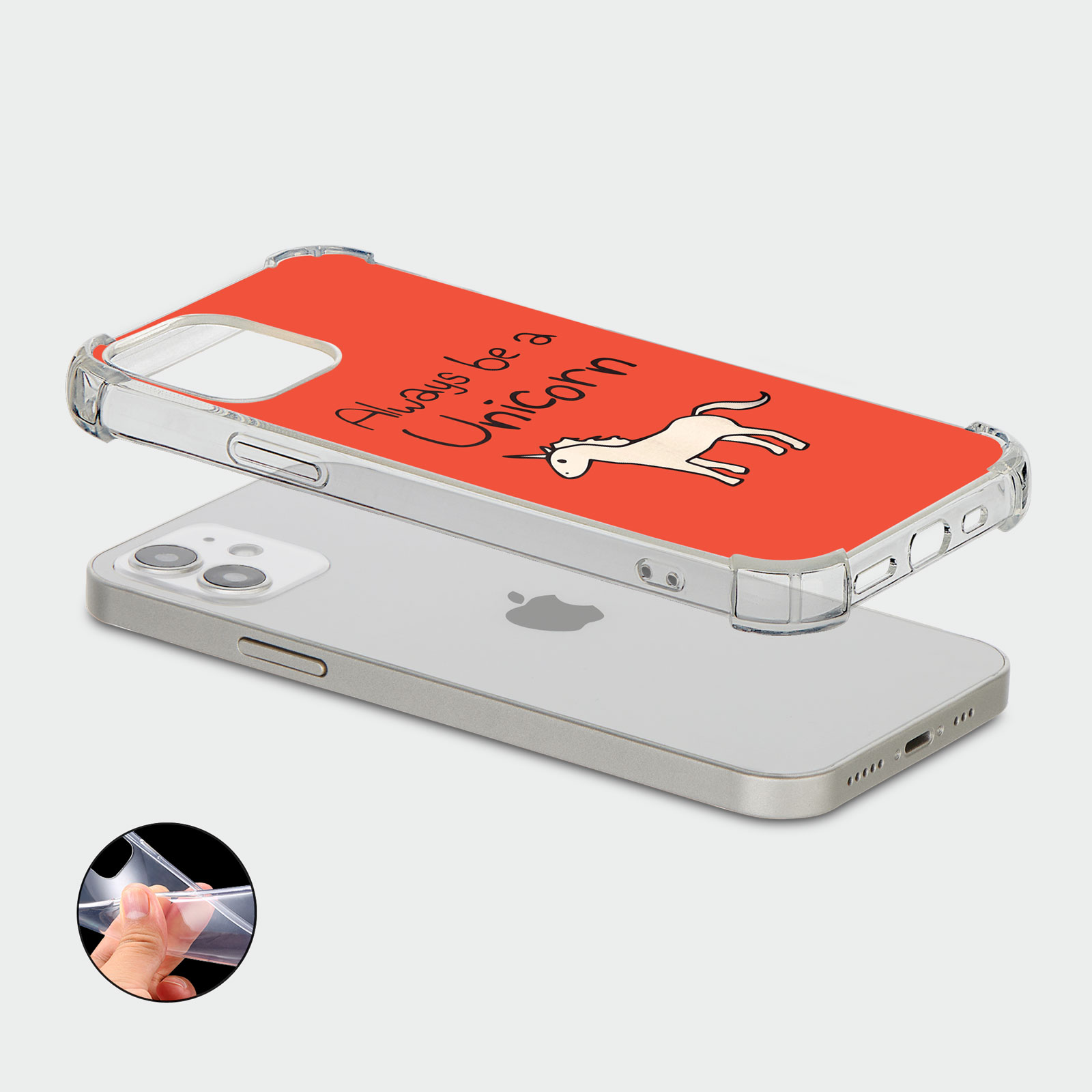 CASE FOR IPHONE 15 14 13 12 11 SE 8 SHOCKPROOF PHONE COVER UNICORN KAWAII CUTE - Picture 16 of 34