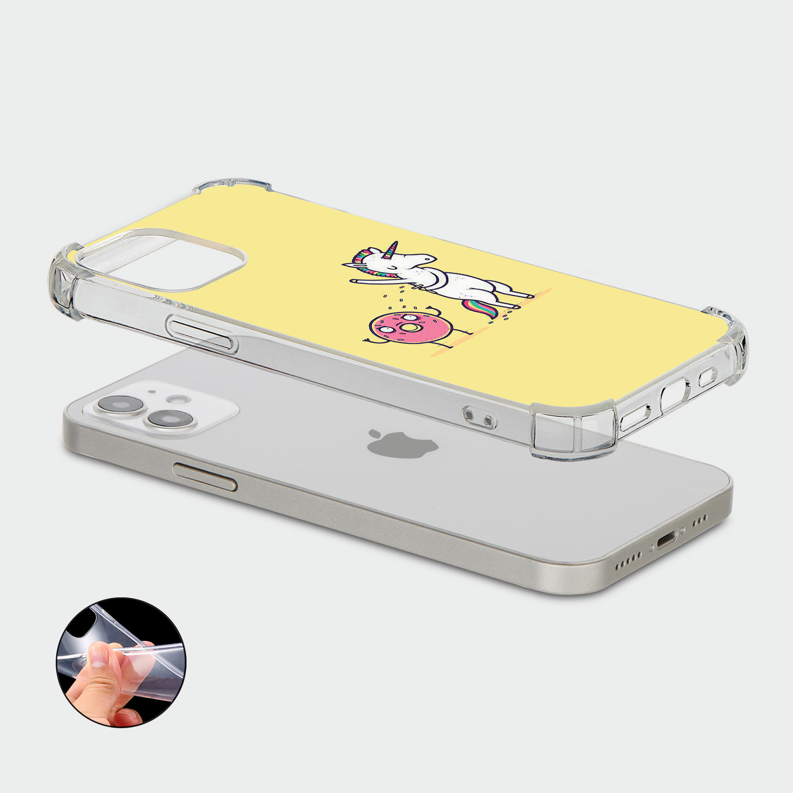 CASE FOR IPHONE 15 14 13 12 11 SE 8 SHOCKPROOF PHONE COVER UNICORN KAWAII CUTE - Picture 32 of 34