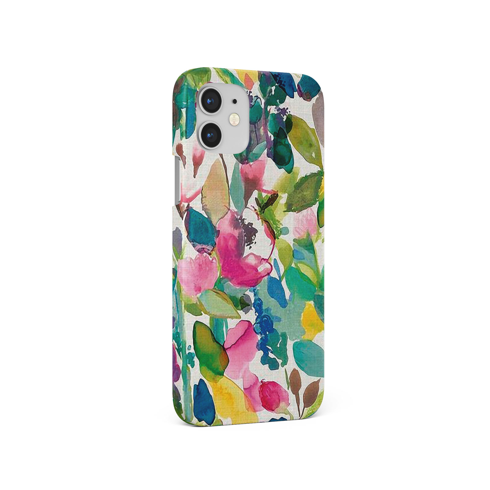 CASE FOR IPHONE 16 15 14 13 12 8 SE PRO MAX HARD PHONE COVER WATERCOLOUR FLOWERS - Picture 3 of 10