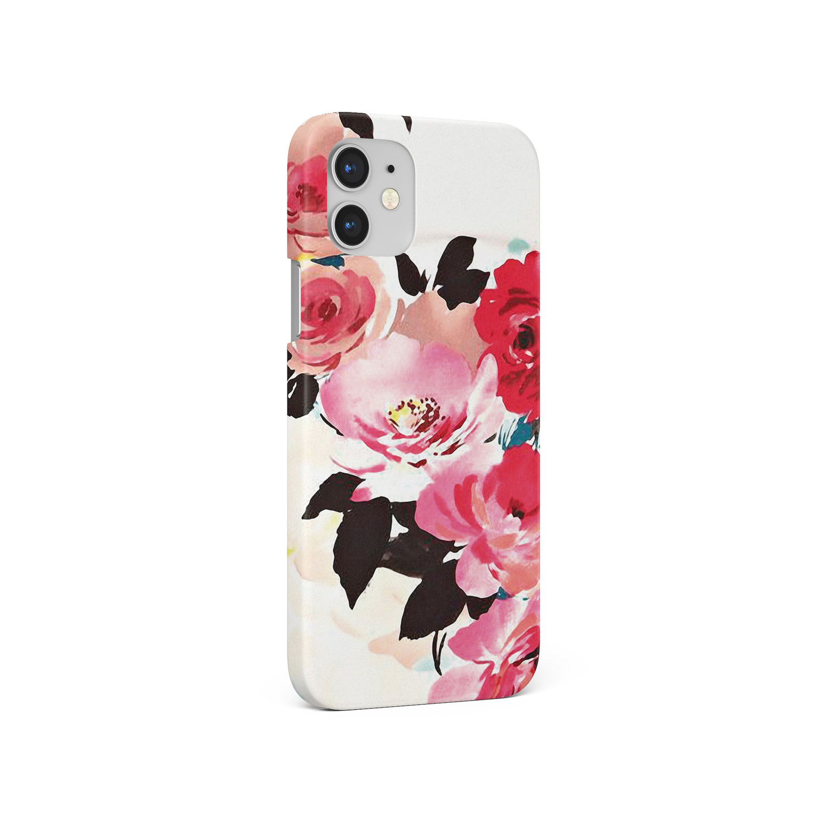 CASE FOR IPHONE 16 15 14 13 12 8 SE PRO MAX HARD PHONE COVER WATERCOLOUR FLOWERS - Picture 7 of 10