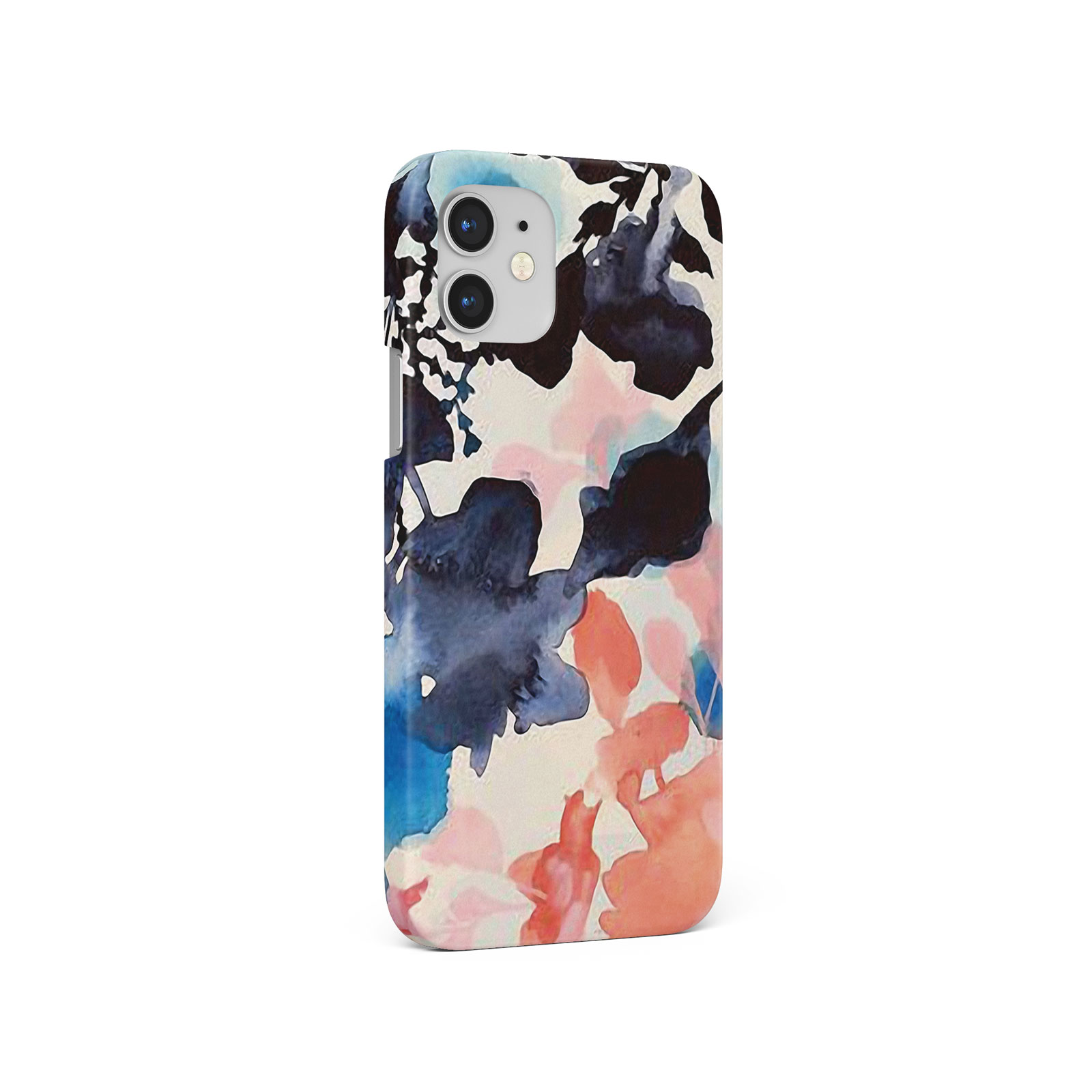 CASE FOR IPHONE 16 15 14 13 12 8 SE PRO MAX HARD PHONE COVER WATERCOLOUR FLOWERS - Picture 9 of 10