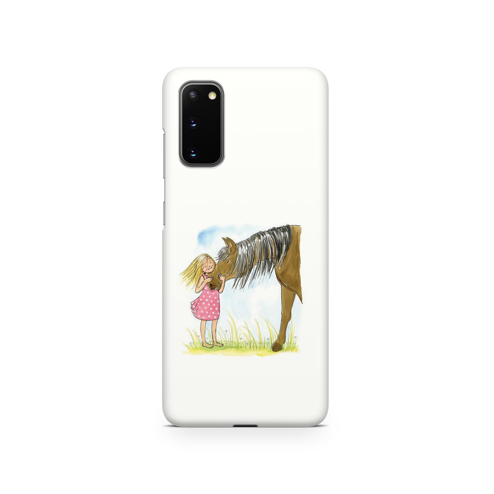 CASE FOR SAMSUNG S24 S23 S22 S20 HARD PHONE COVER PET LOVER GIRL CUTE CARTOON - Picture 8 of 10