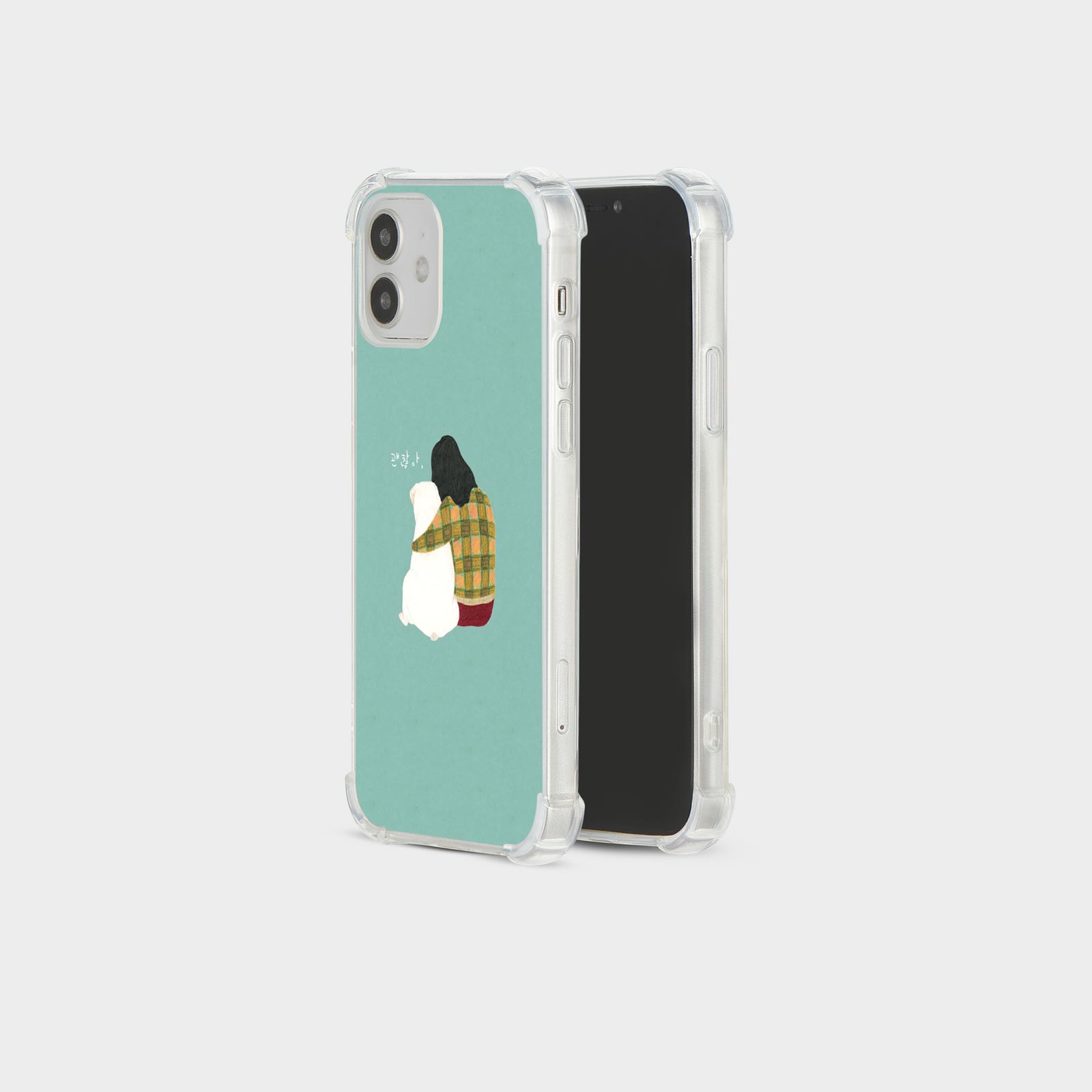 CASE FOR IPHONE 15 14 13 12 SHOCKPROOF PHONE COVER PET LOVER GIRL CUTE CARTOON - Picture 11 of 34