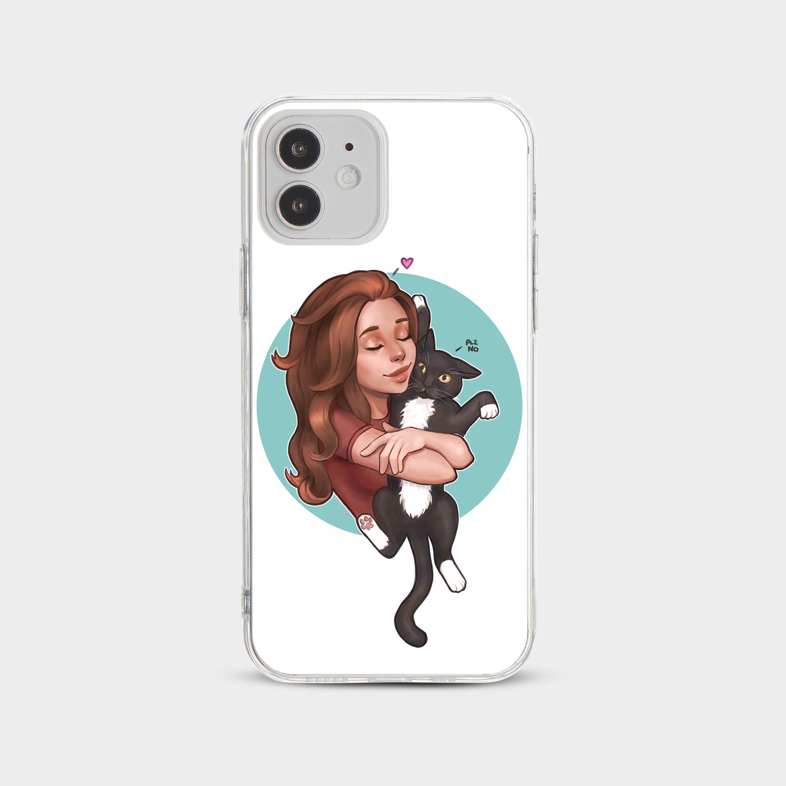 CASE FOR IPHONE 15 14 13 12 SHOCKPROOF PHONE COVER PET LOVER GIRL CUTE CARTOON - Picture 18 of 34