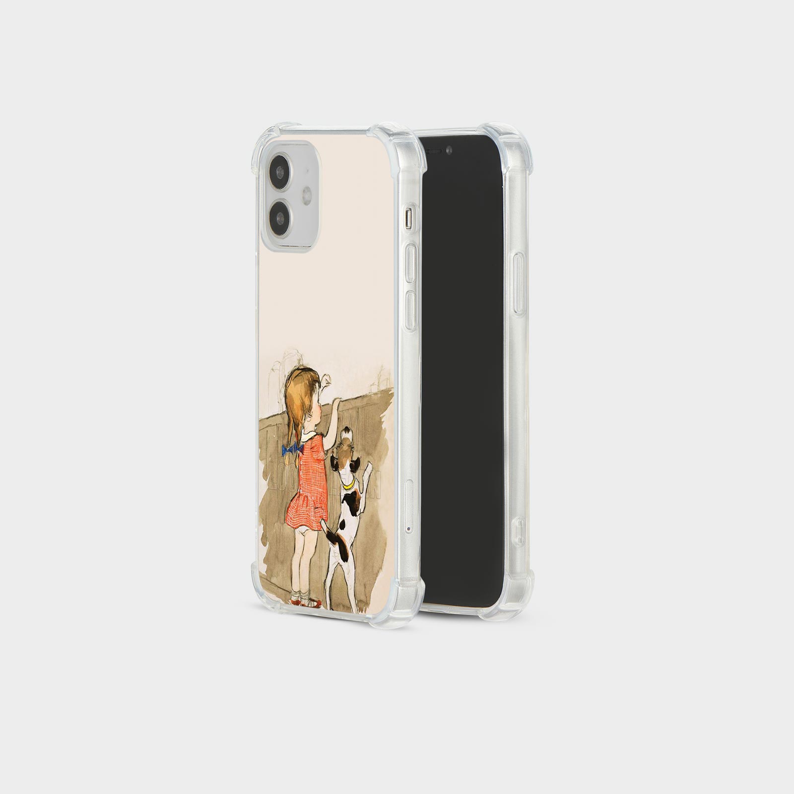 CASE FOR IPHONE 15 14 13 12 SHOCKPROOF PHONE COVER PET LOVER GIRL CUTE CARTOON - Picture 23 of 34